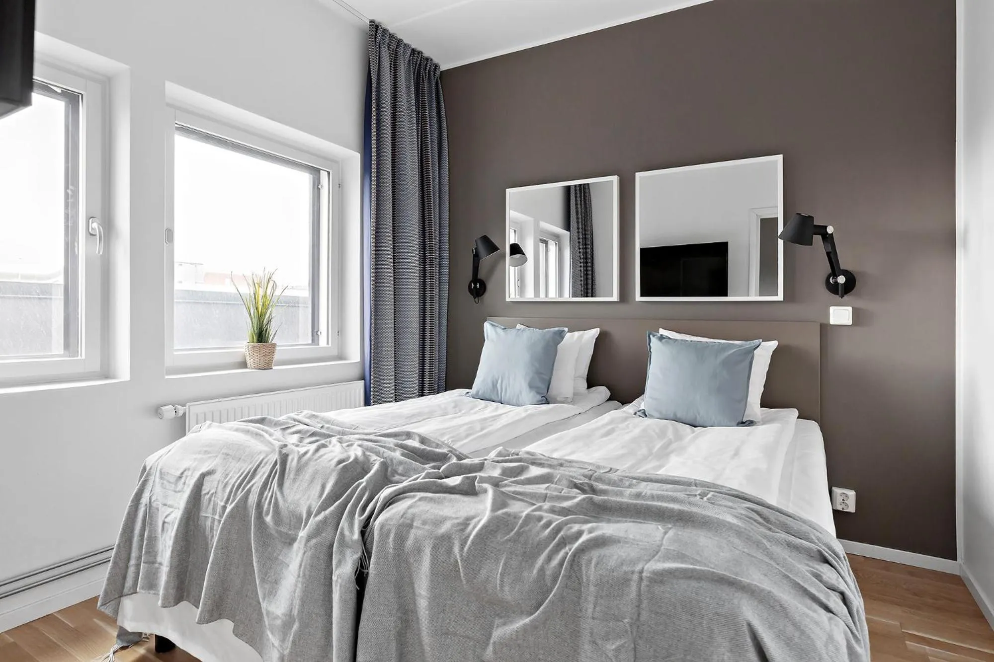 Bed in Forenom Hotel Kista