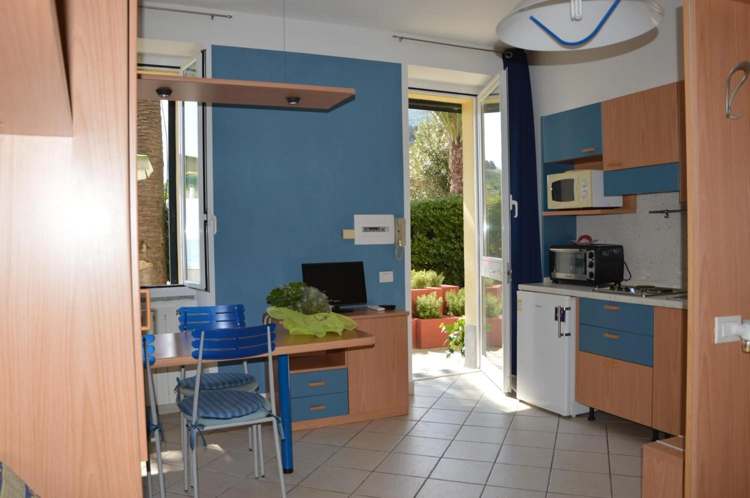 Kitchen or kitchenette in Residence Villa Miky