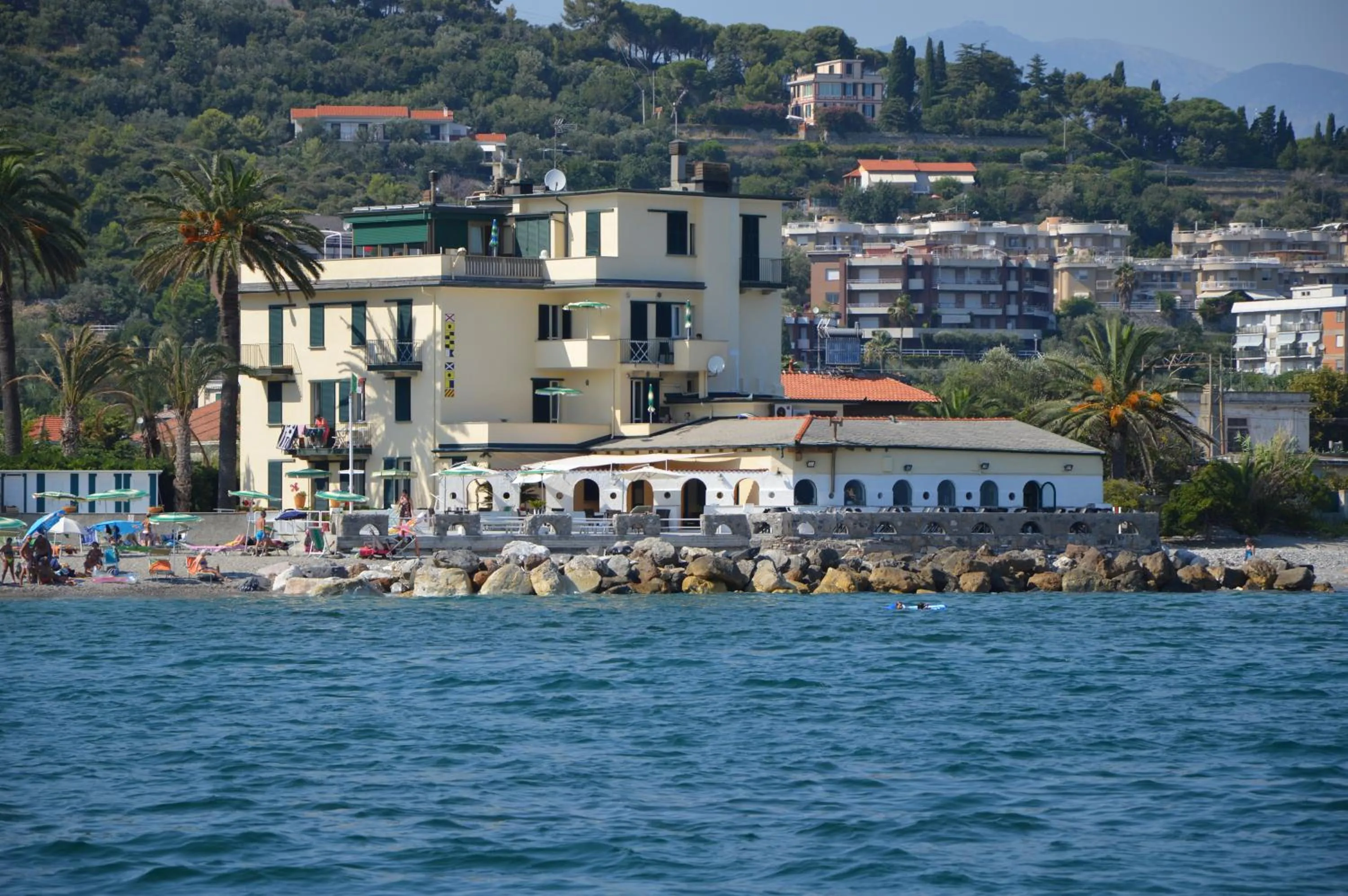 Sea view in Residence Villa Miky