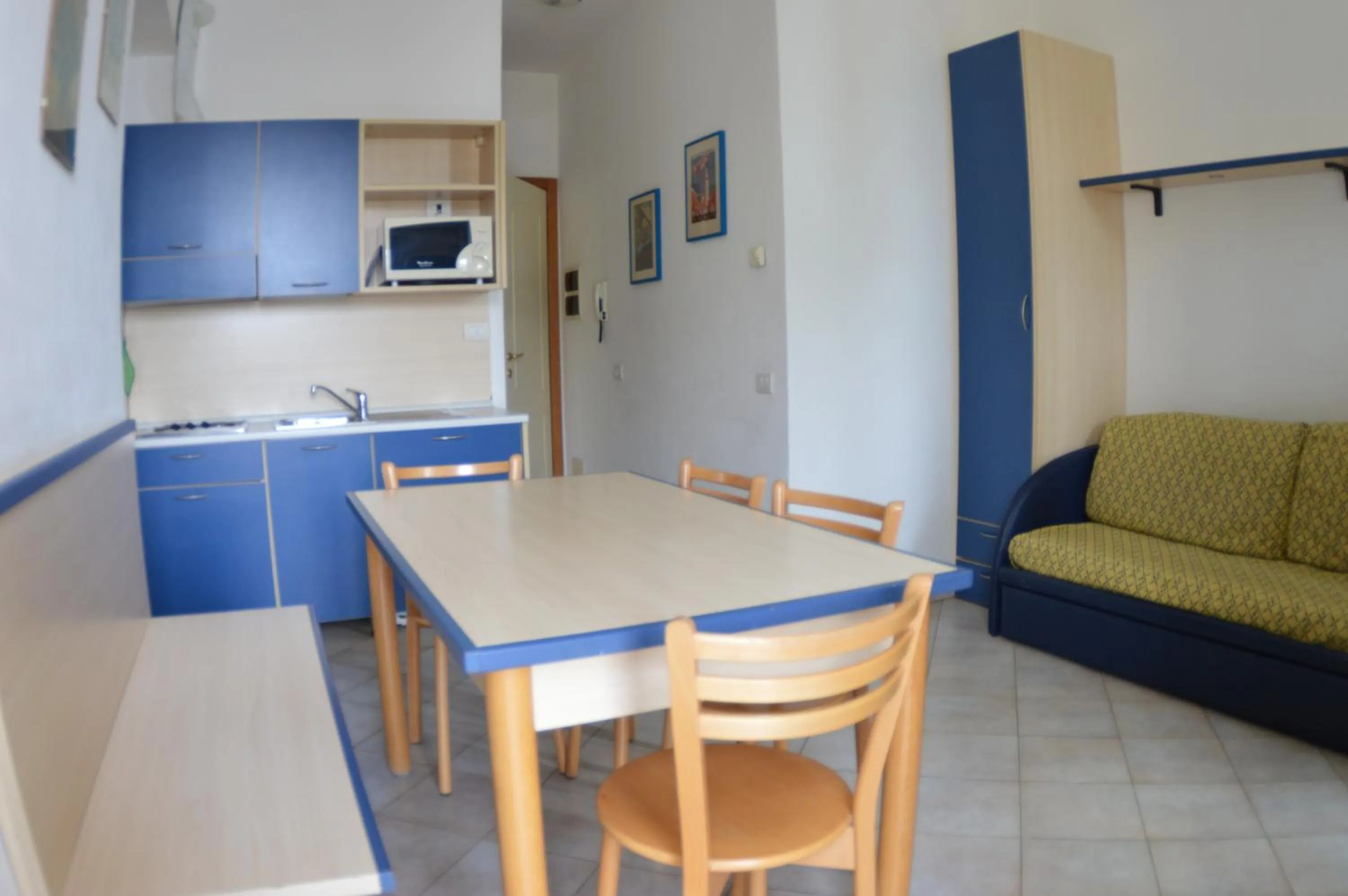 Kitchen or kitchenette in Residence Villa Miky