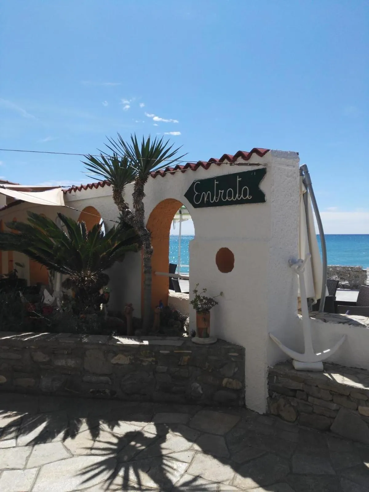 Inner courtyard view in Residence Villa Miky