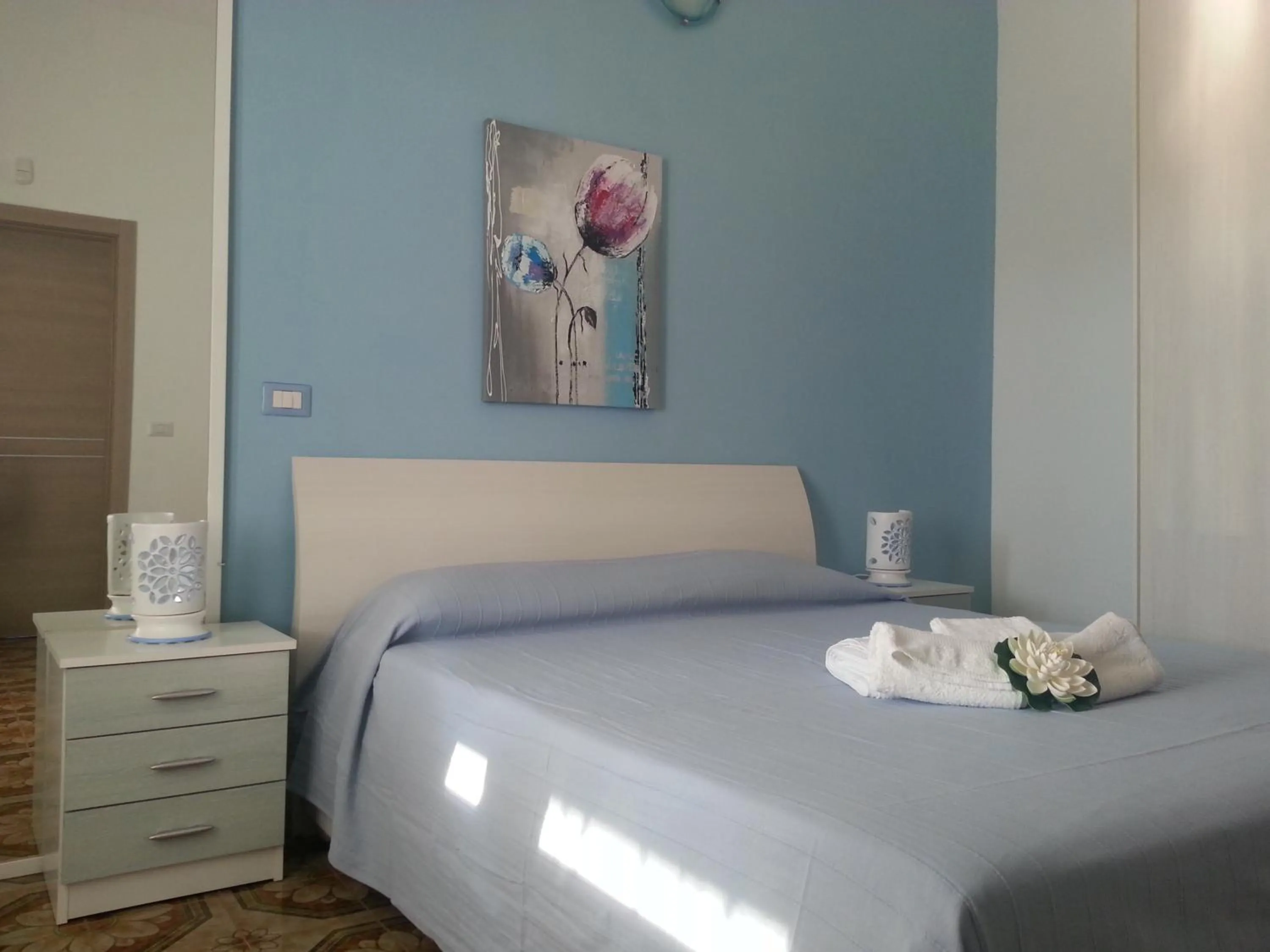Bedroom, Bed in B&B Brezza Marina