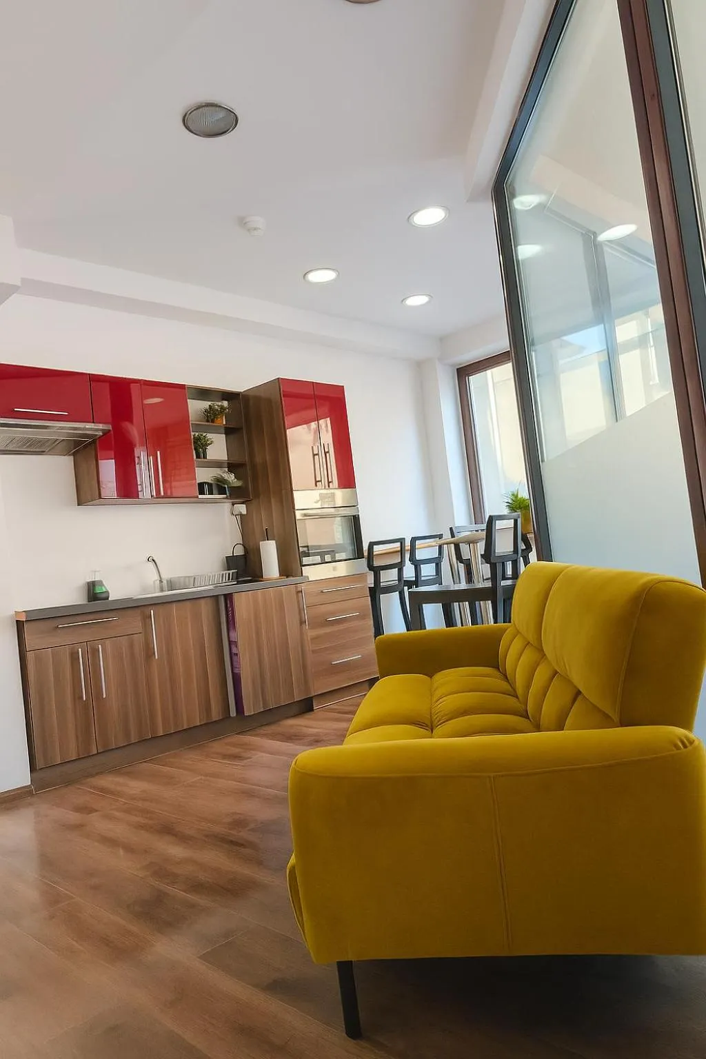 Living room in Galeria Italiana Apartments