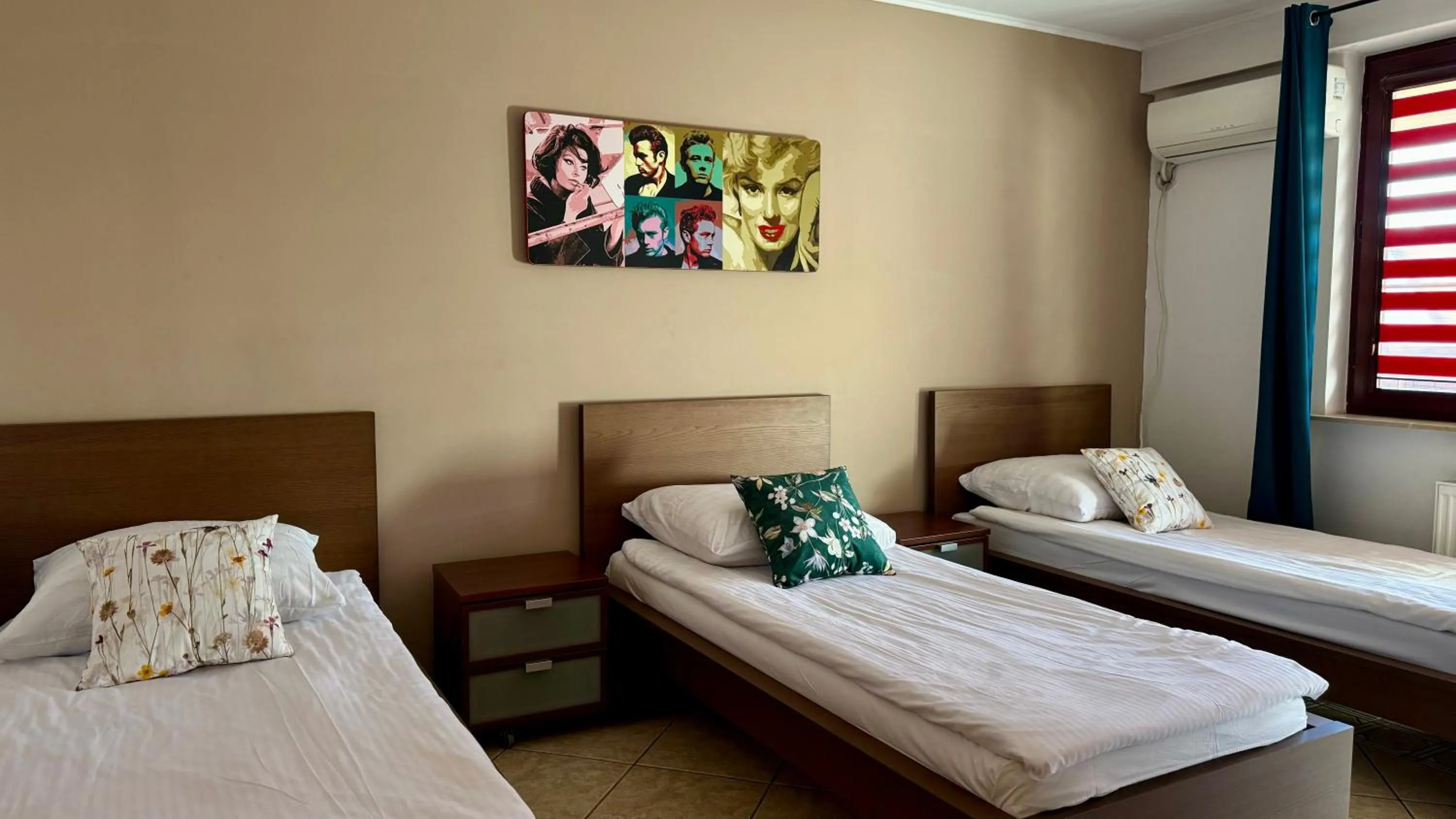 Bed in Galeria Italiana Apartments