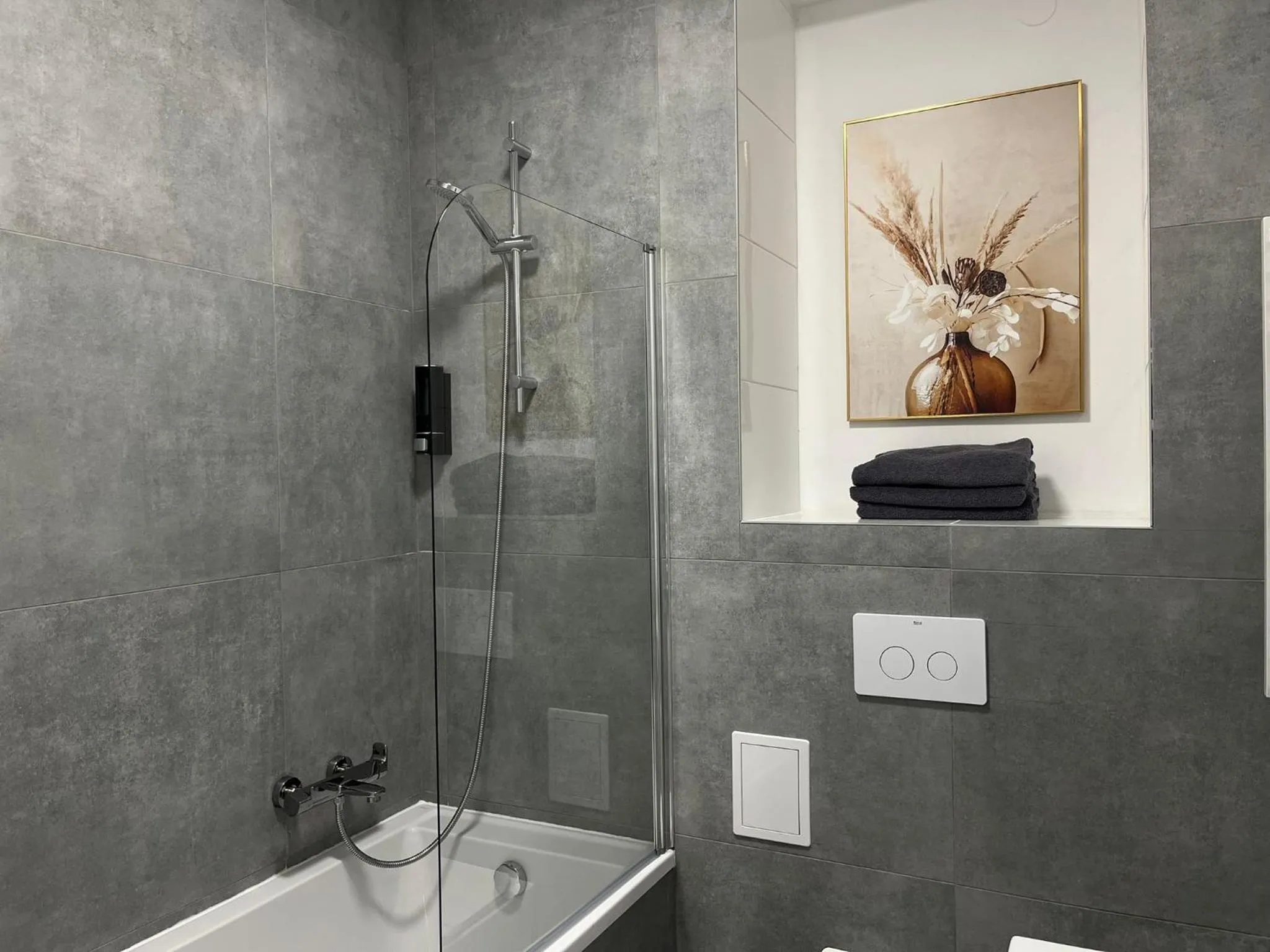 Bathroom in Galeria Italiana Apartments