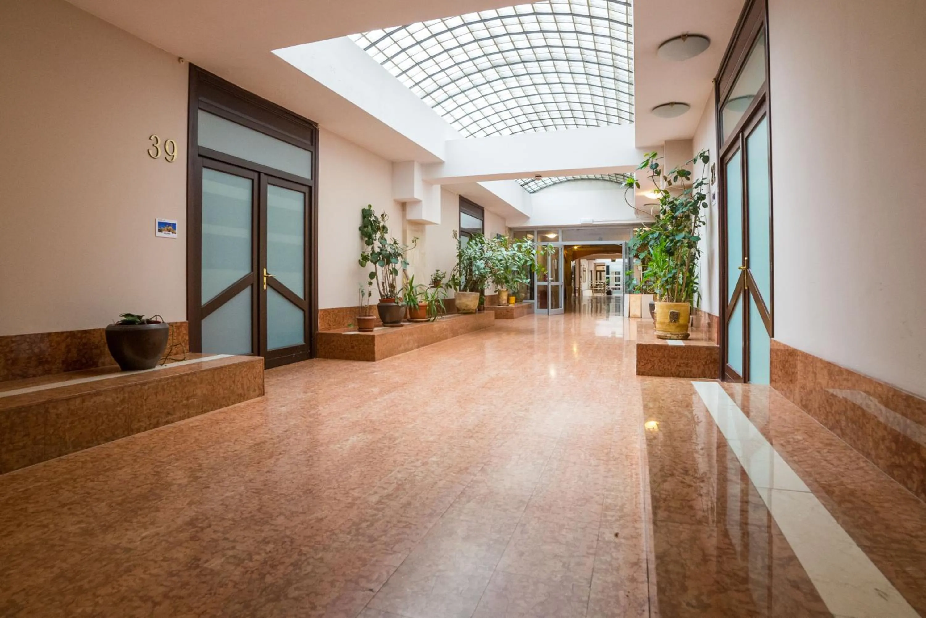 Lobby or reception in Galeria Italiana Apartments