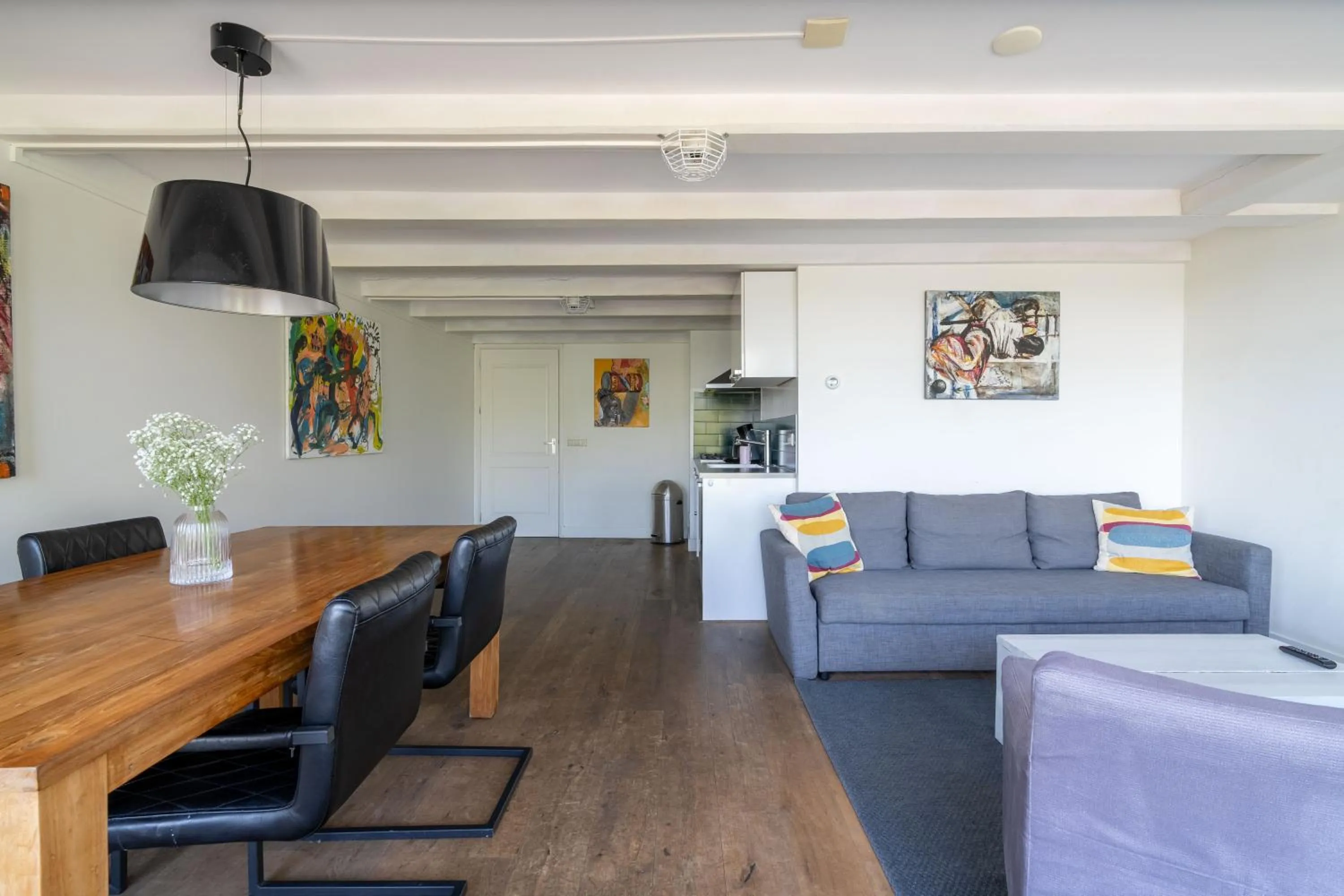 Seating area in Amsterdam Centre Harbour Apartments