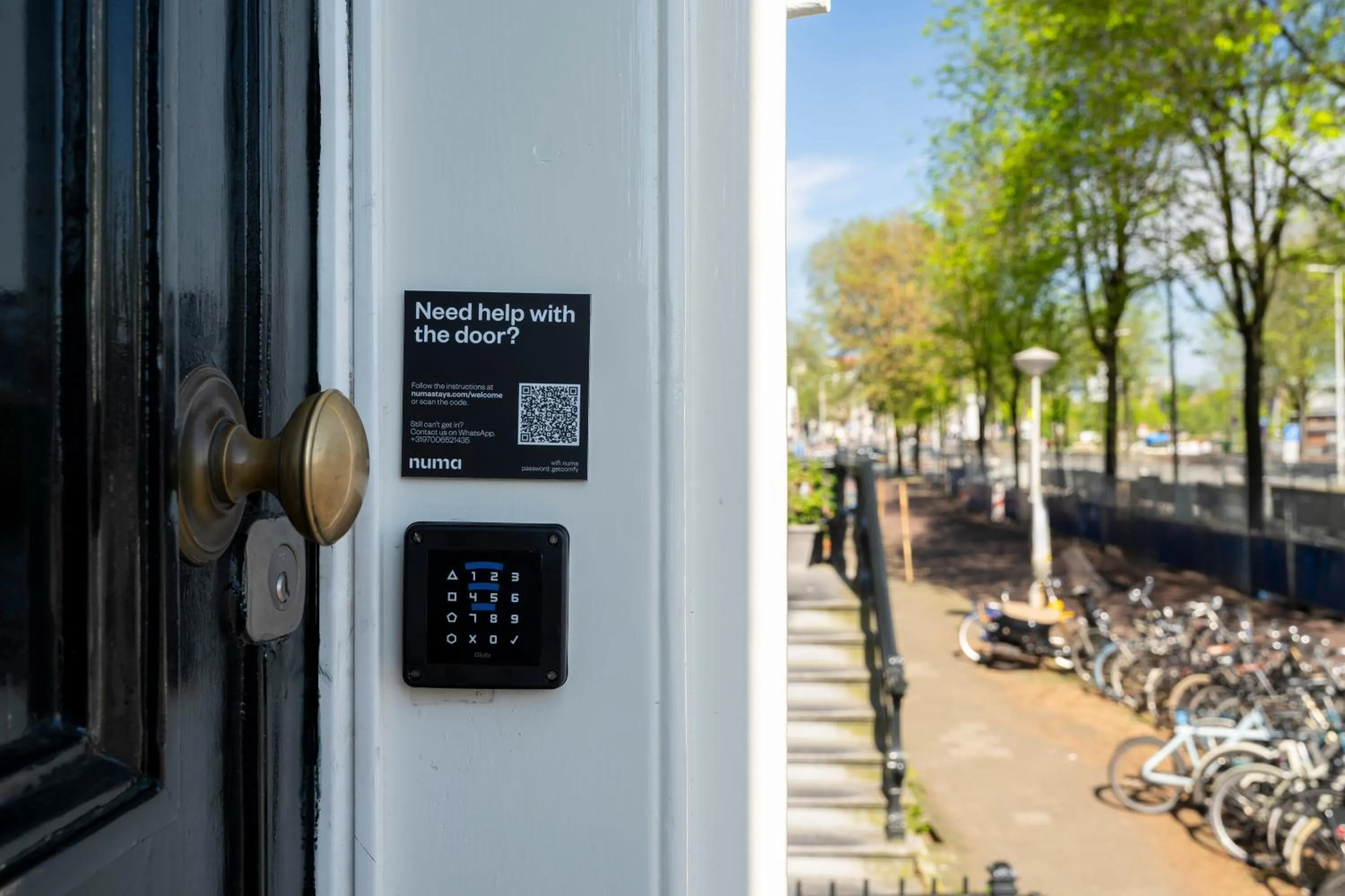 Logo/Certificate/Sign in Amsterdam Centre Harbour Apartments