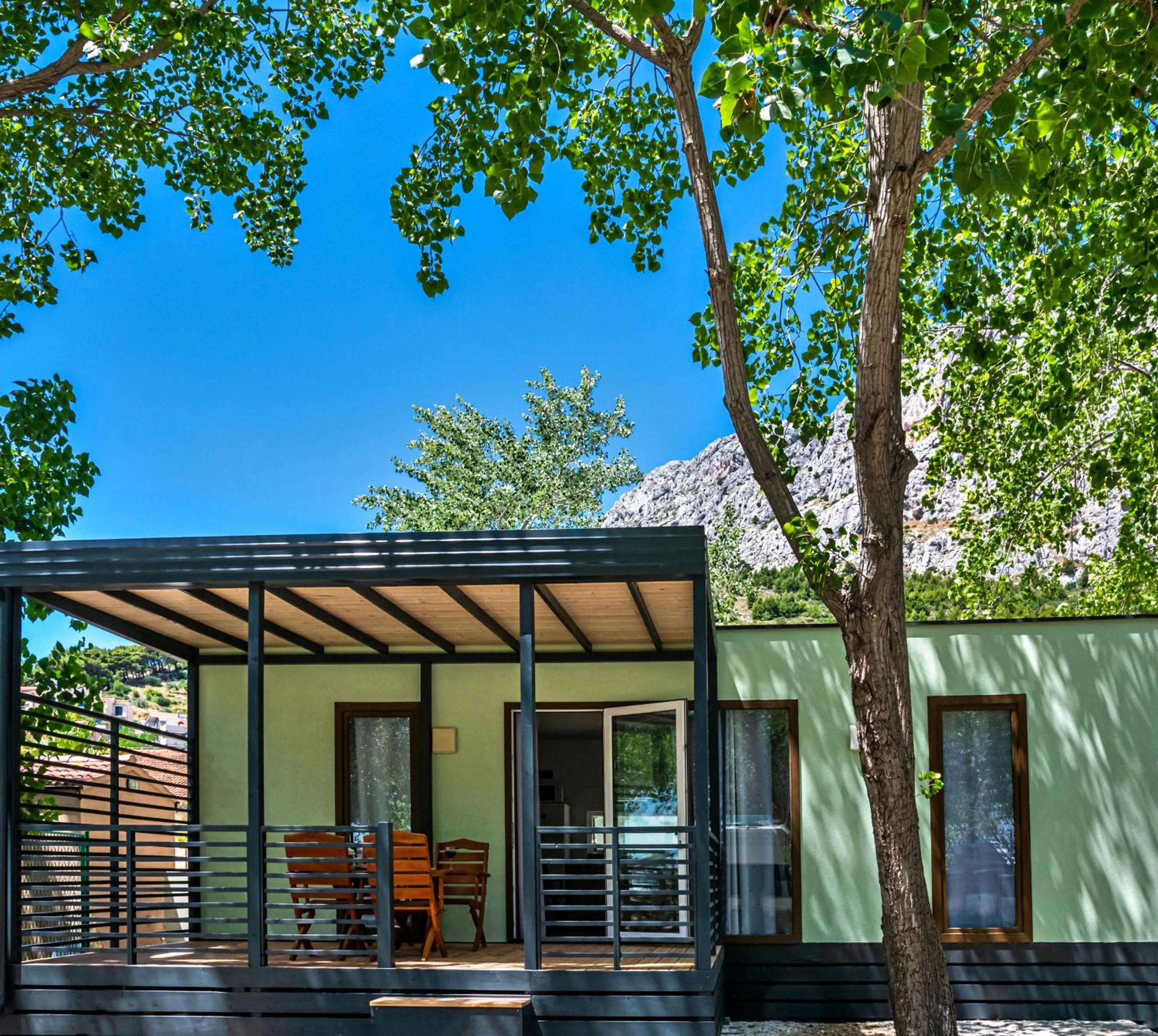 Property building in Mobile Homes Camp Galeb