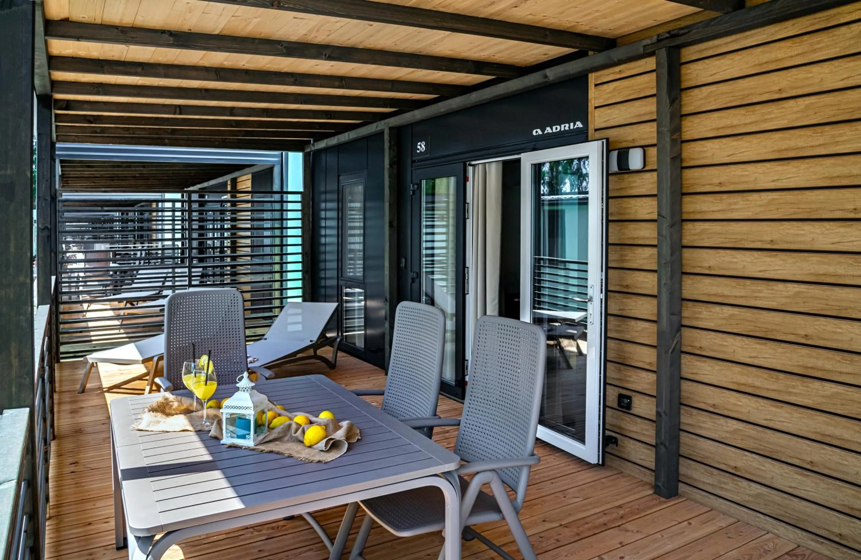 Balcony/Terrace in Camping Almissa