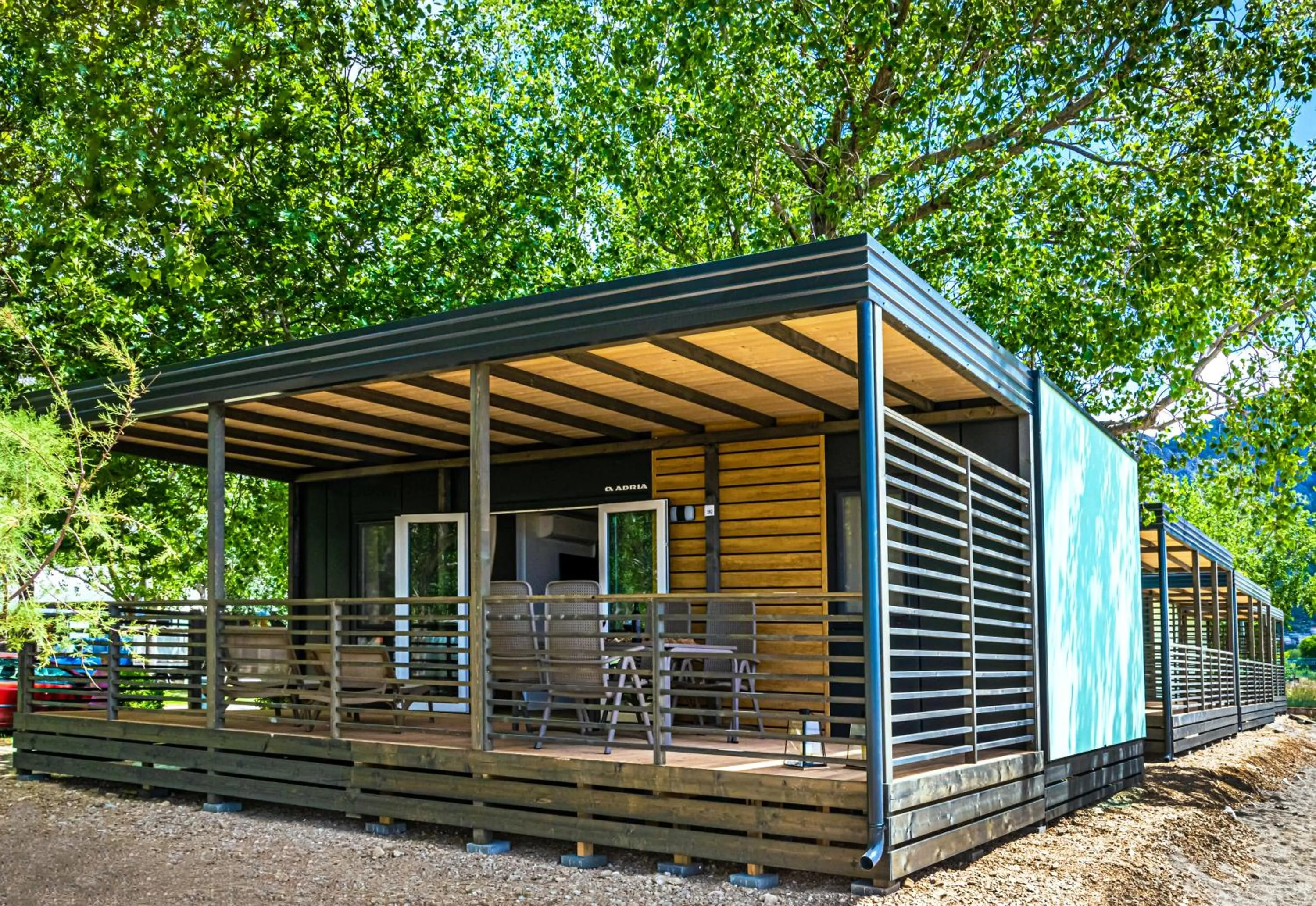 Property building in Mobile Homes Camp Galeb