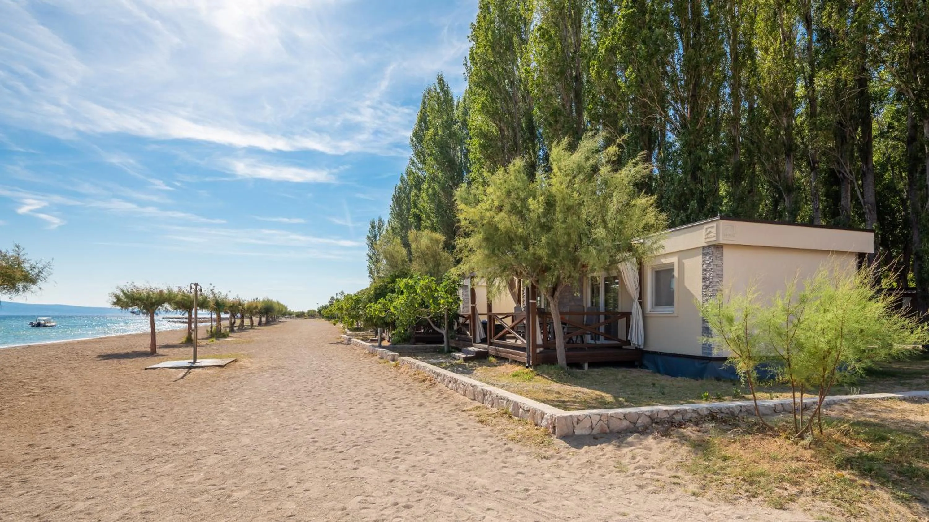 Spring in Mobile Homes Camp Galeb