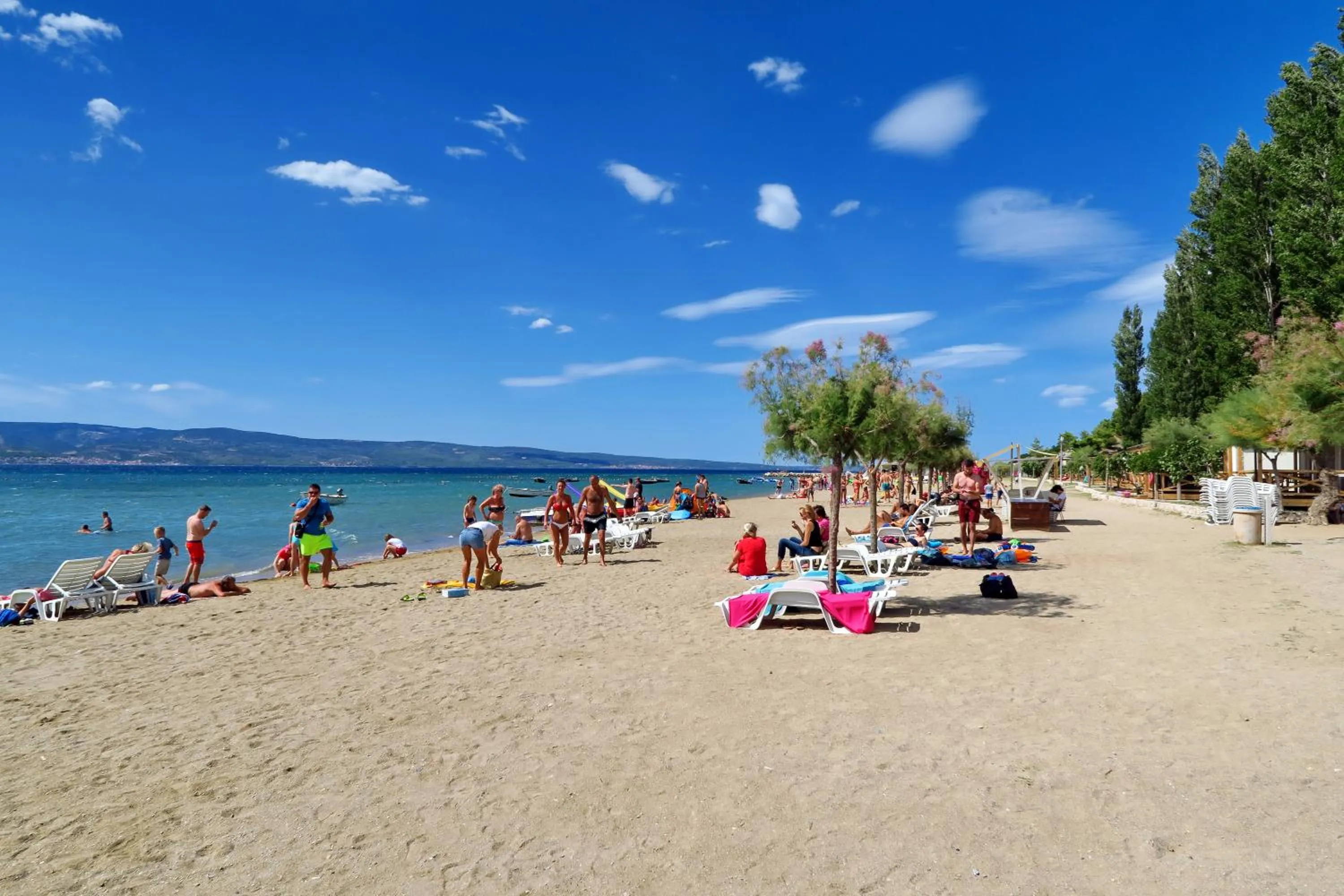 Beach in Mobile Homes Camp Galeb