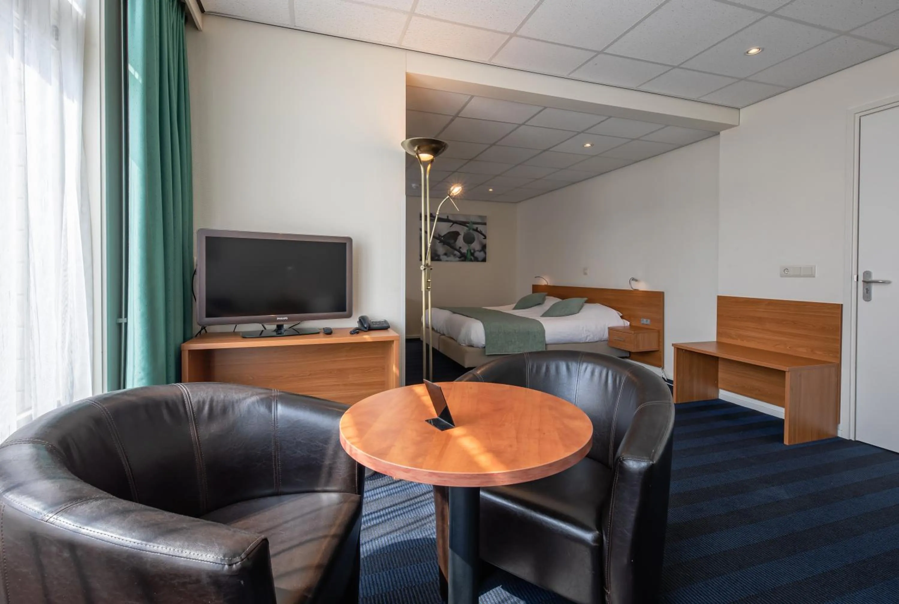 TV and multimedia, Bed in Hotel de Branding