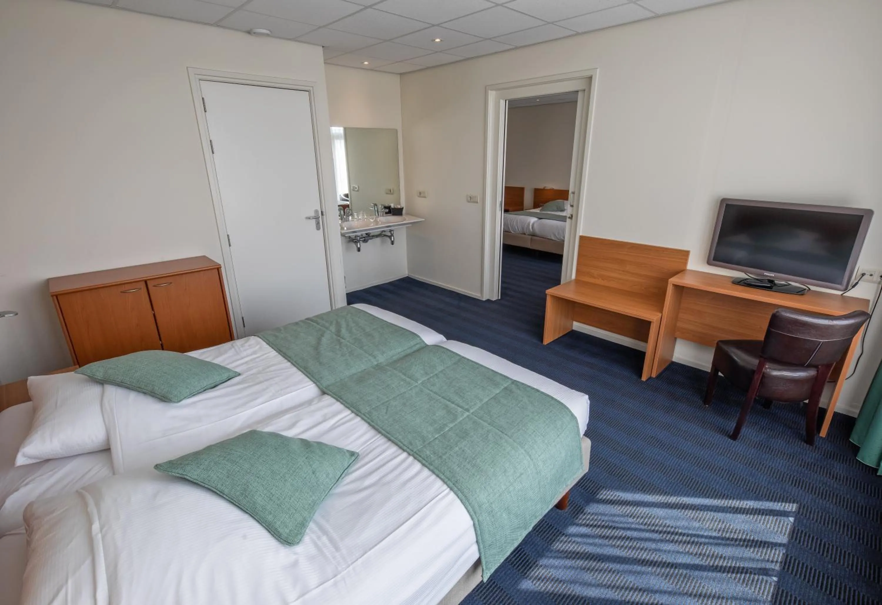 TV and multimedia, Bed in Hotel de Branding