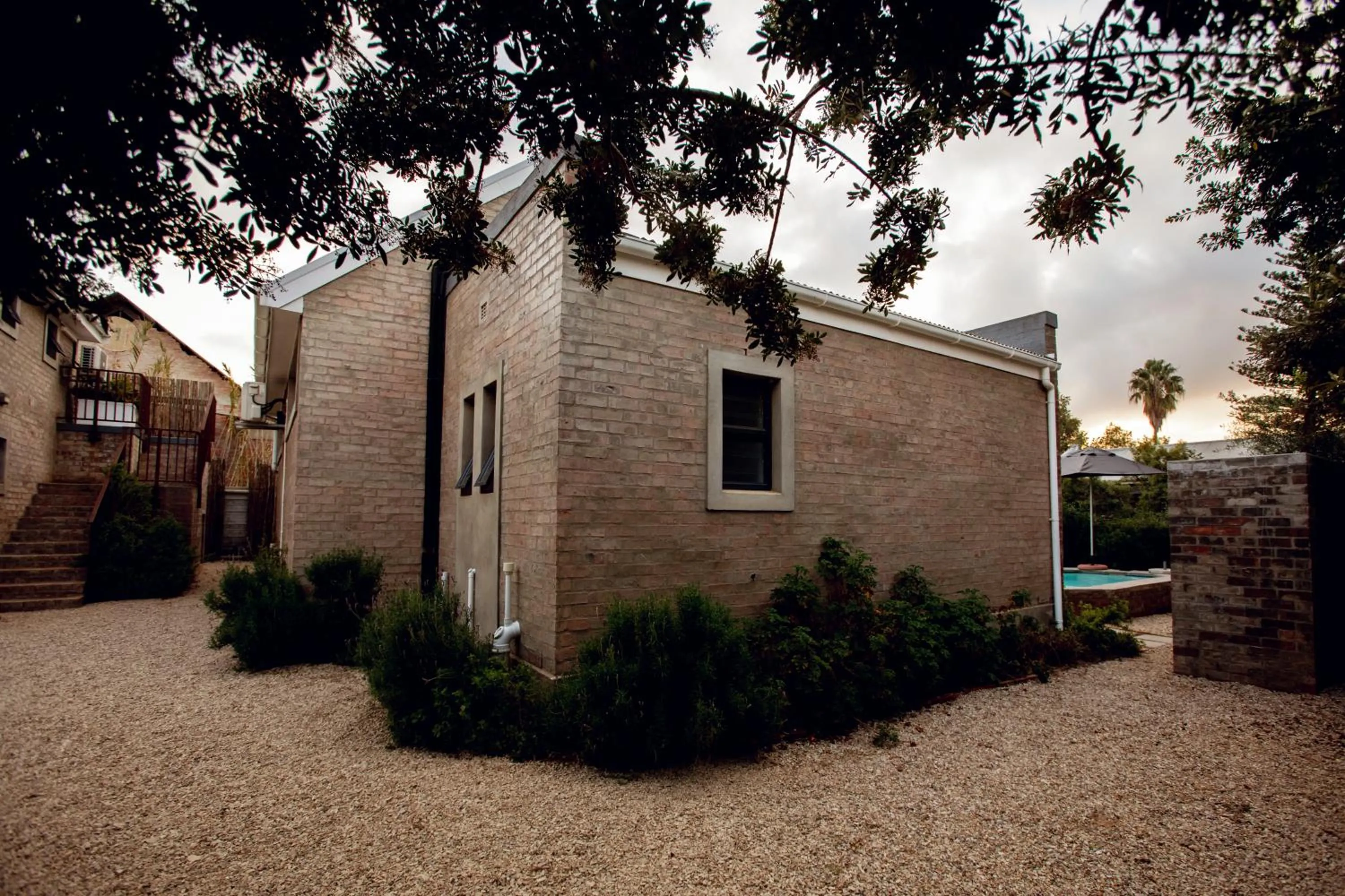 Facade/entrance in Blaauw Cottage