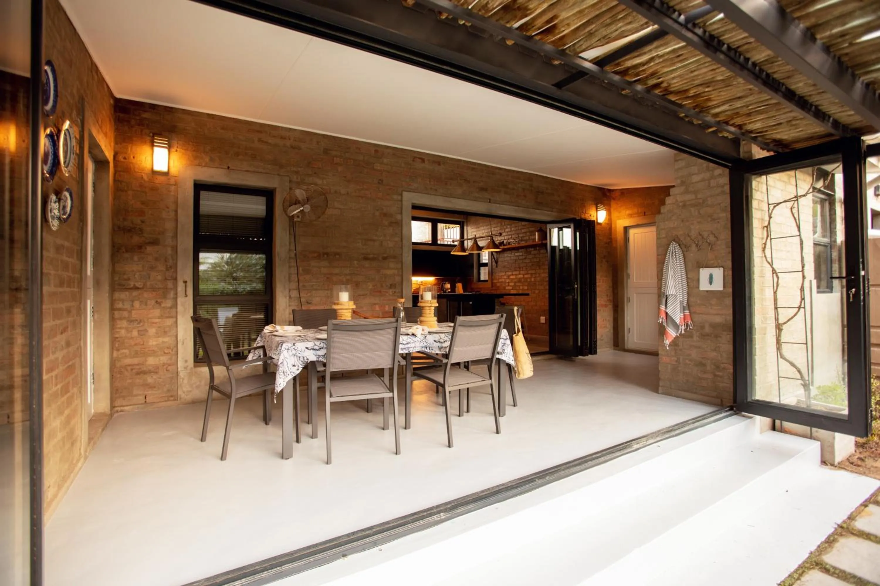 Patio in Blaauw Cottage