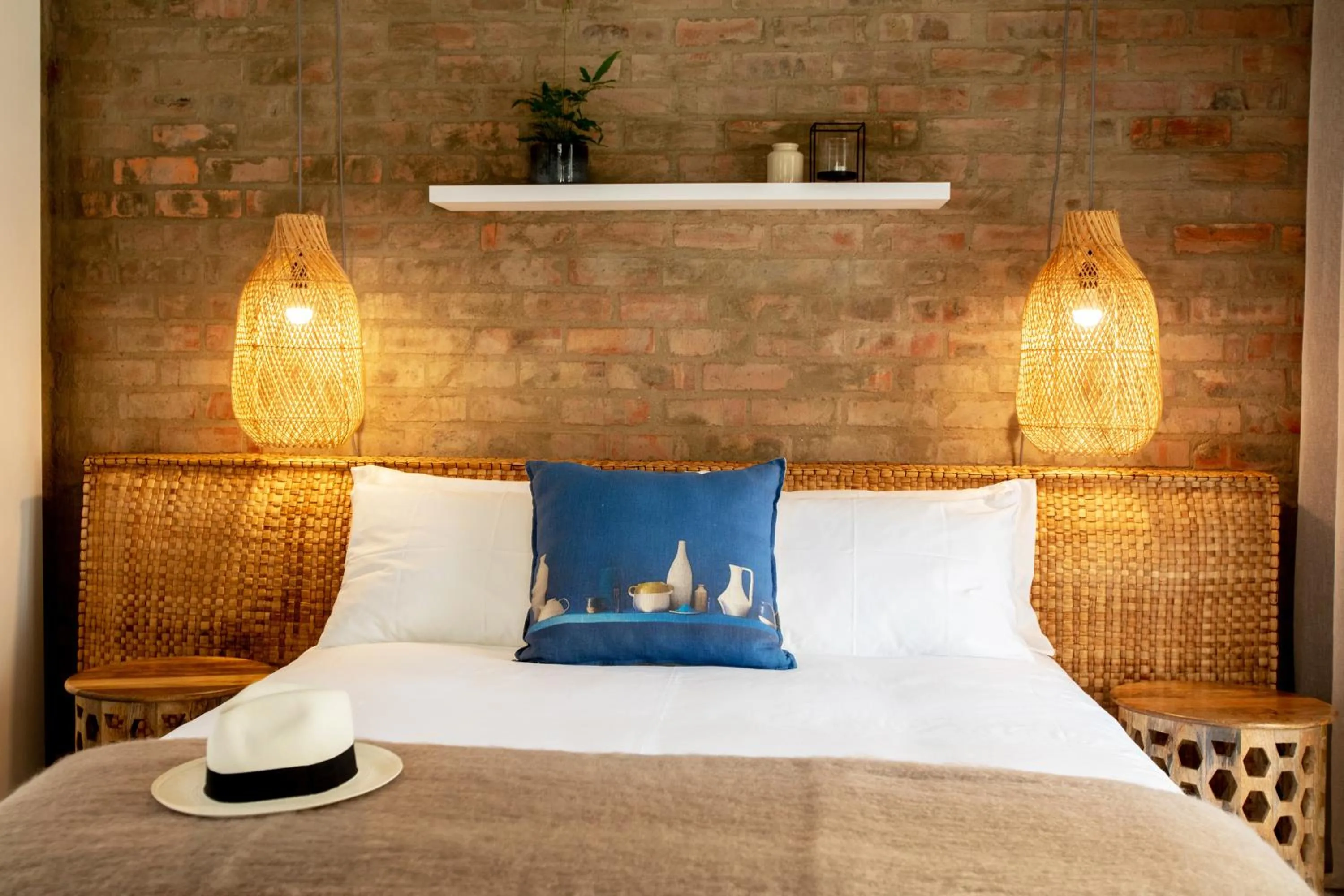 Bed in Blaauw Cottage