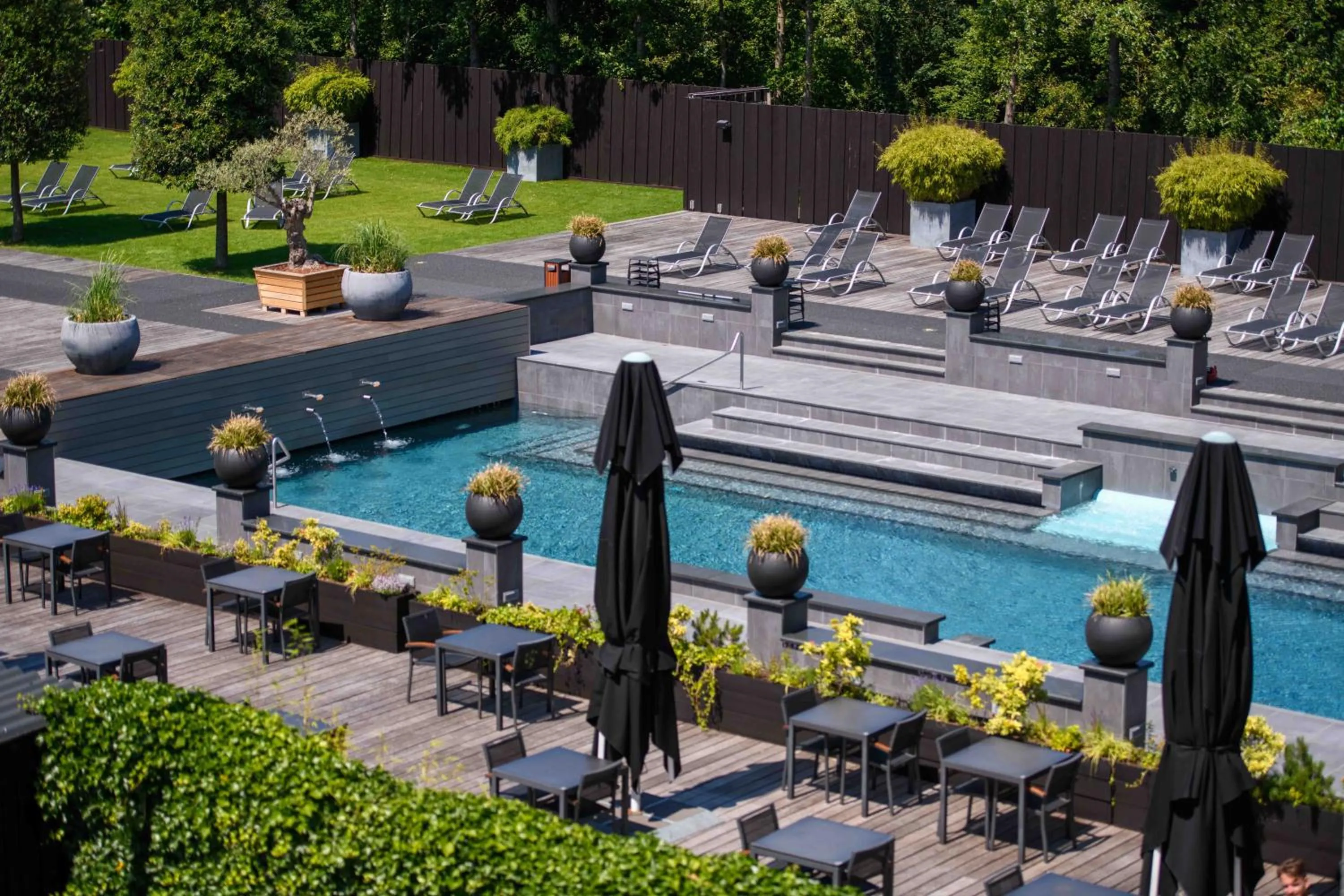 Swimming pool in Hotel & Wellness Zuiver