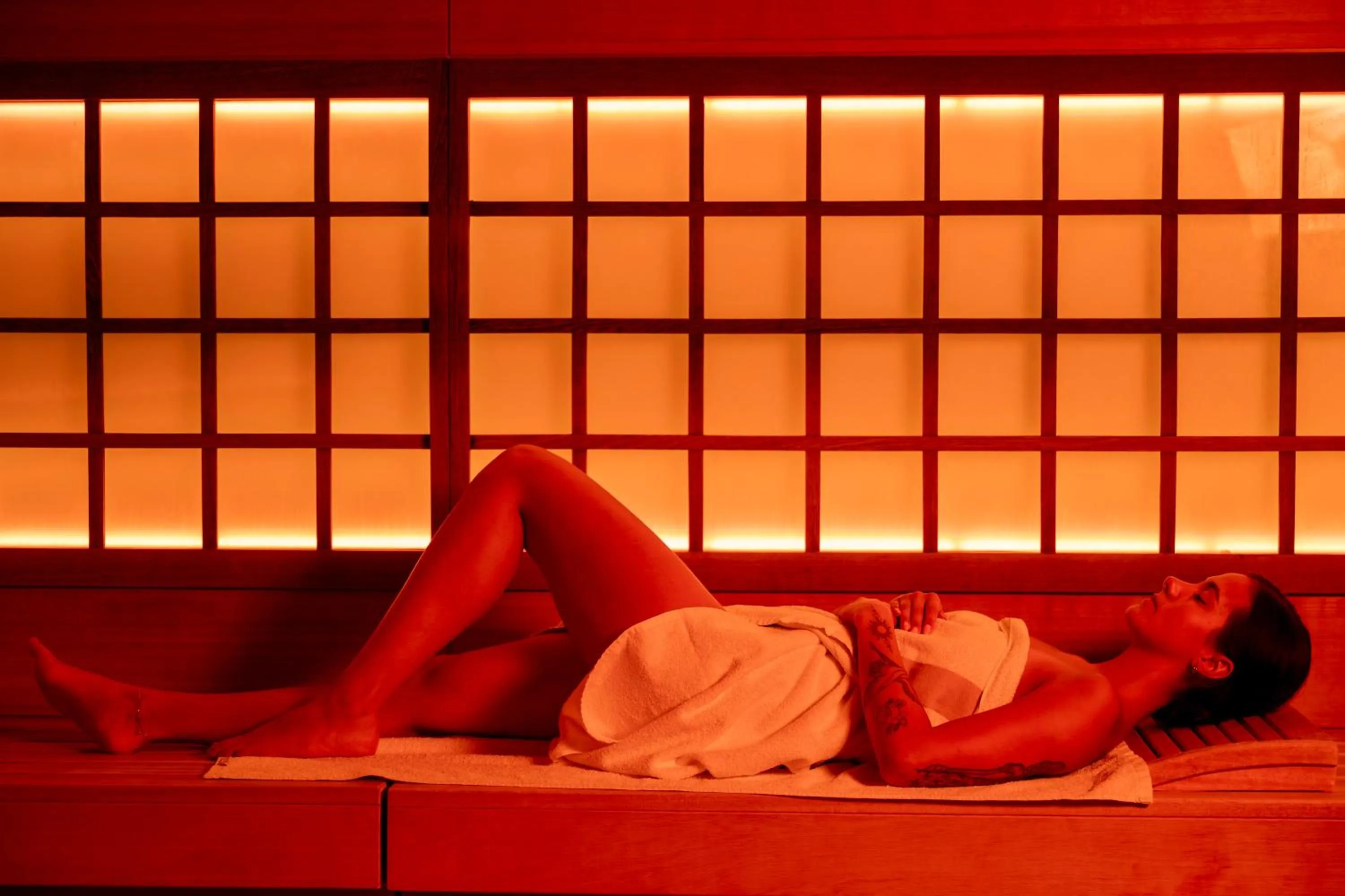 Sauna in Hotel & Wellness Zuiver