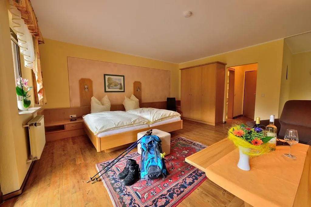 Photo of the whole room, Bed in Baunhöller-Mühle