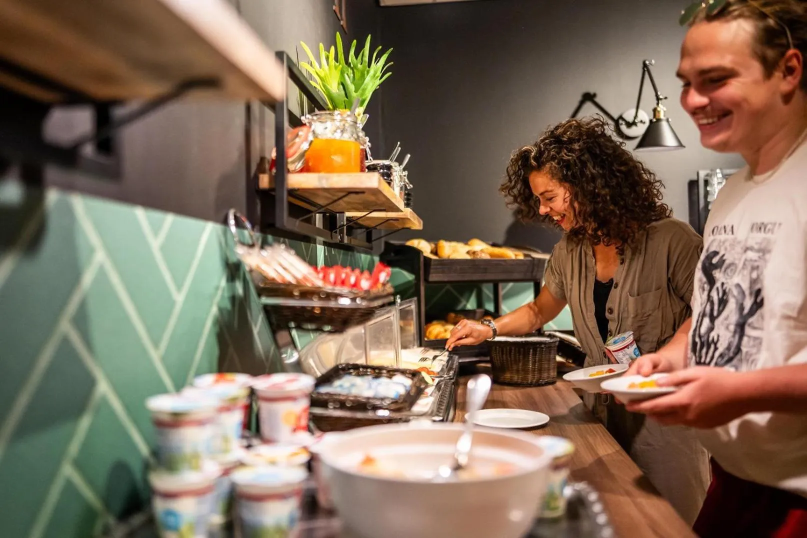 Breakfast in Bud Gett Hostels