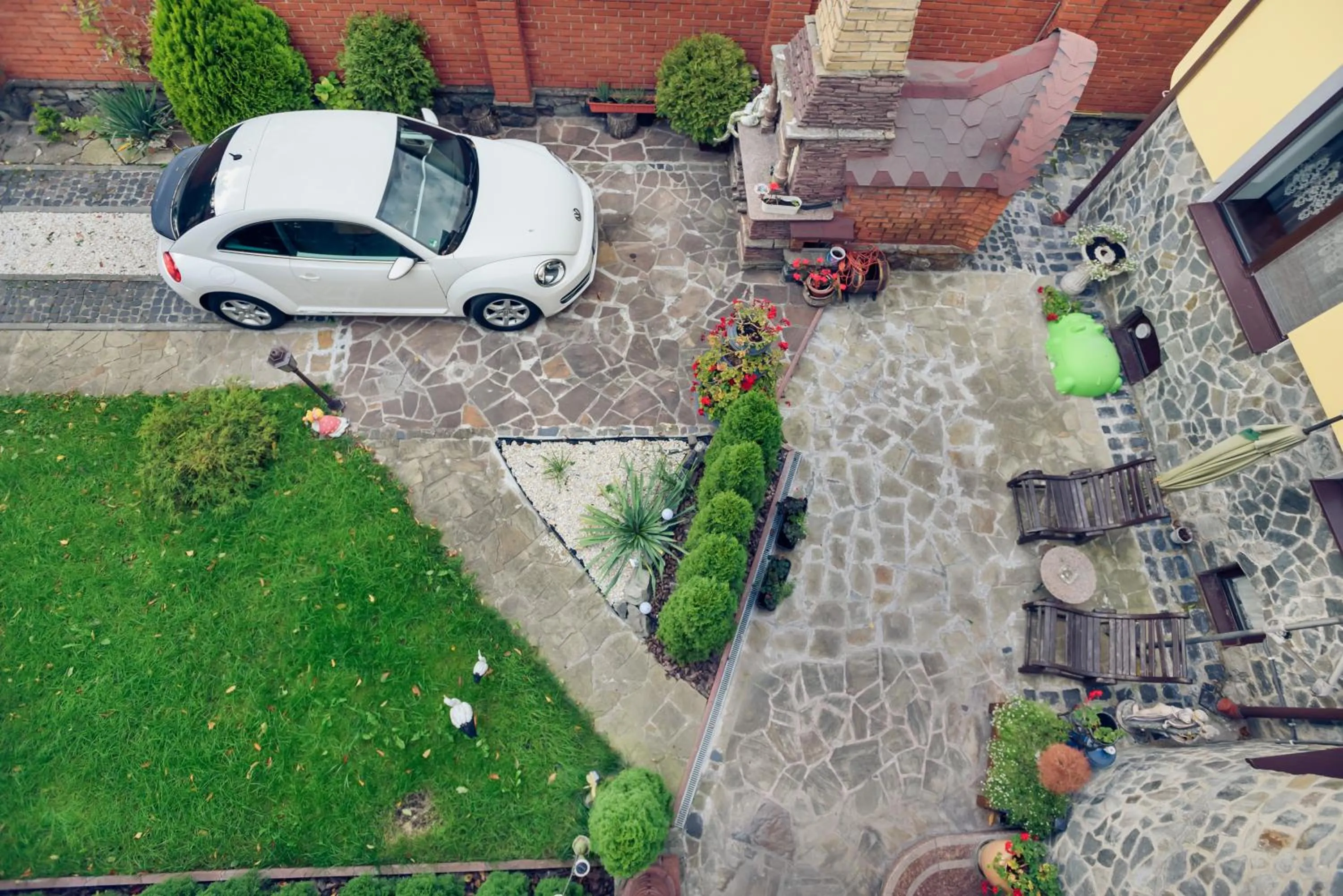 Bird's eye view in Saban Deluxe