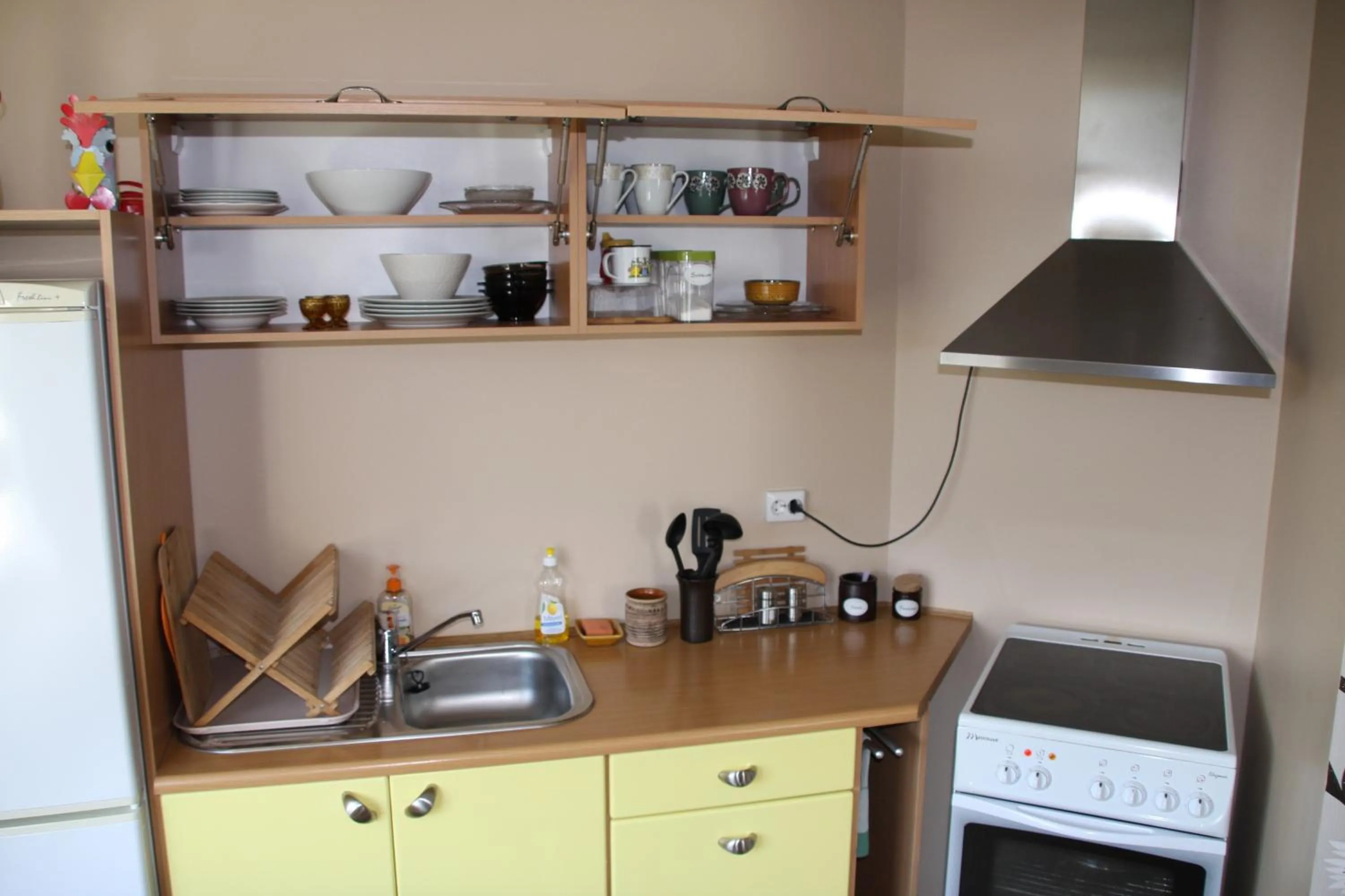 Kitchen or kitchenette in Akord Apartments with FREE PARKING