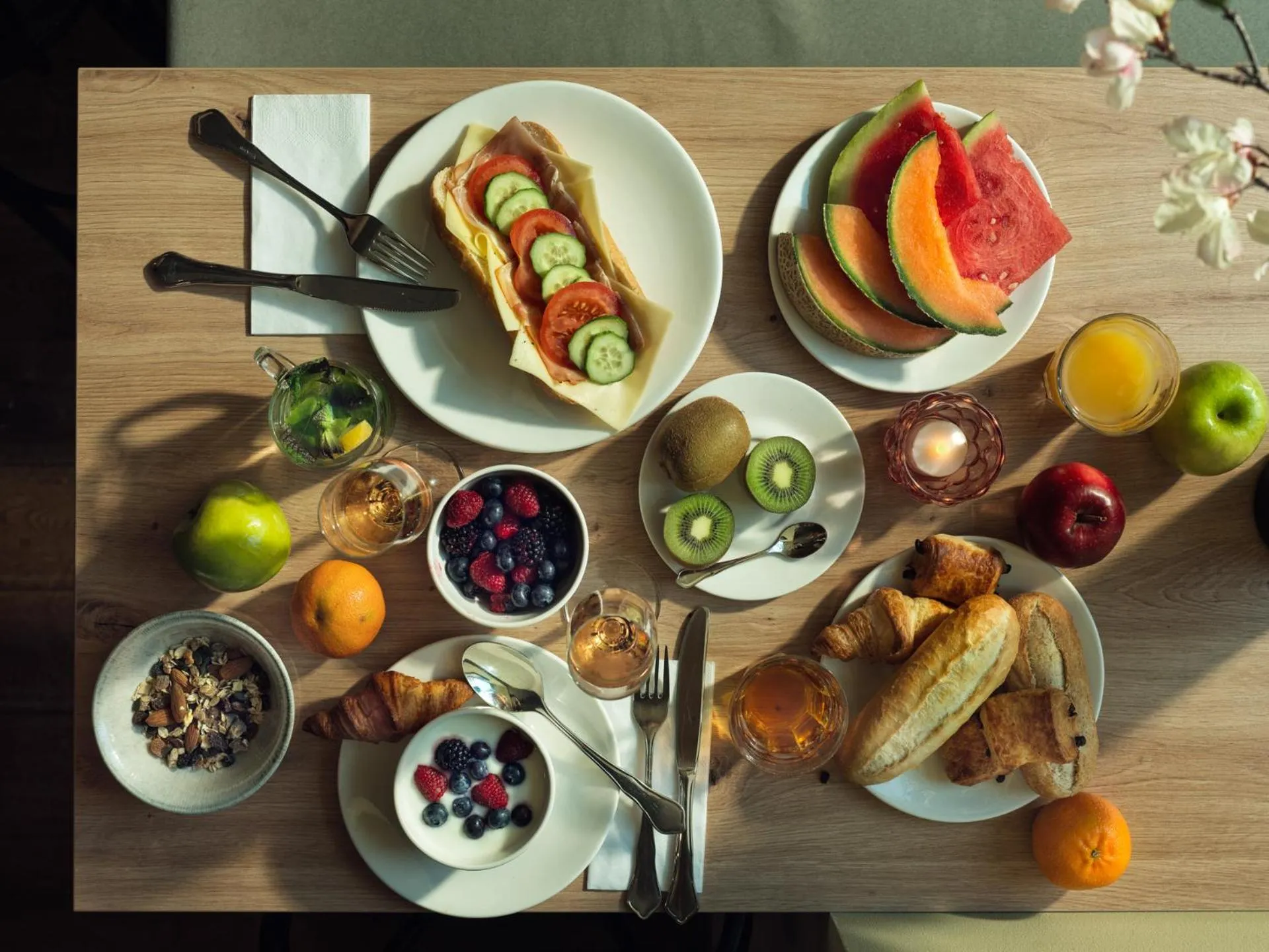 Breakfast in Townhouse Maastricht & Spa