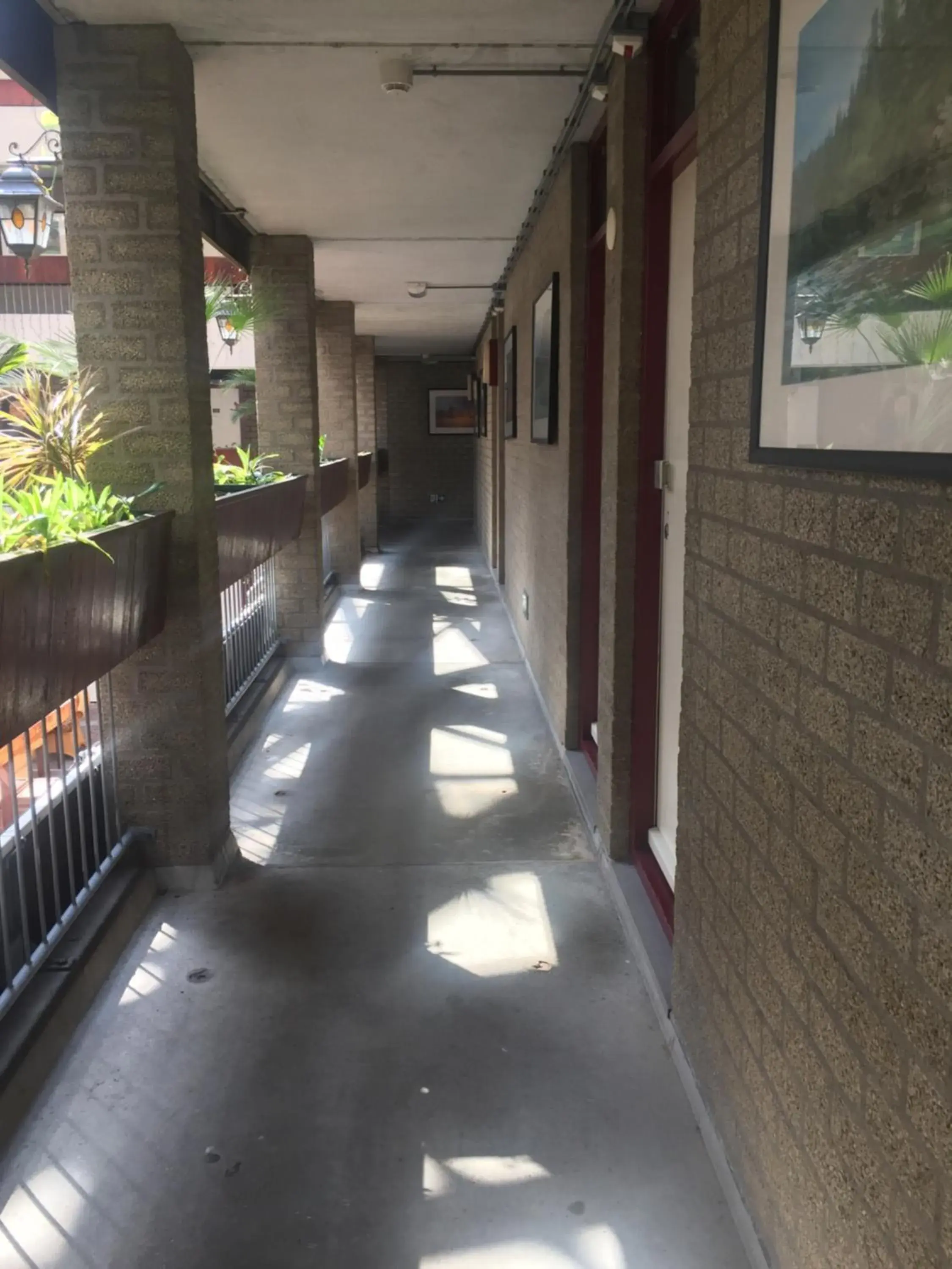 Property building in Hotel Den Helder Property building in Hotel Den Helder