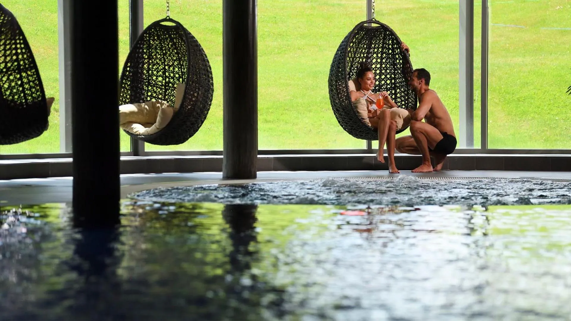 Swimming pool in Horizont Resort