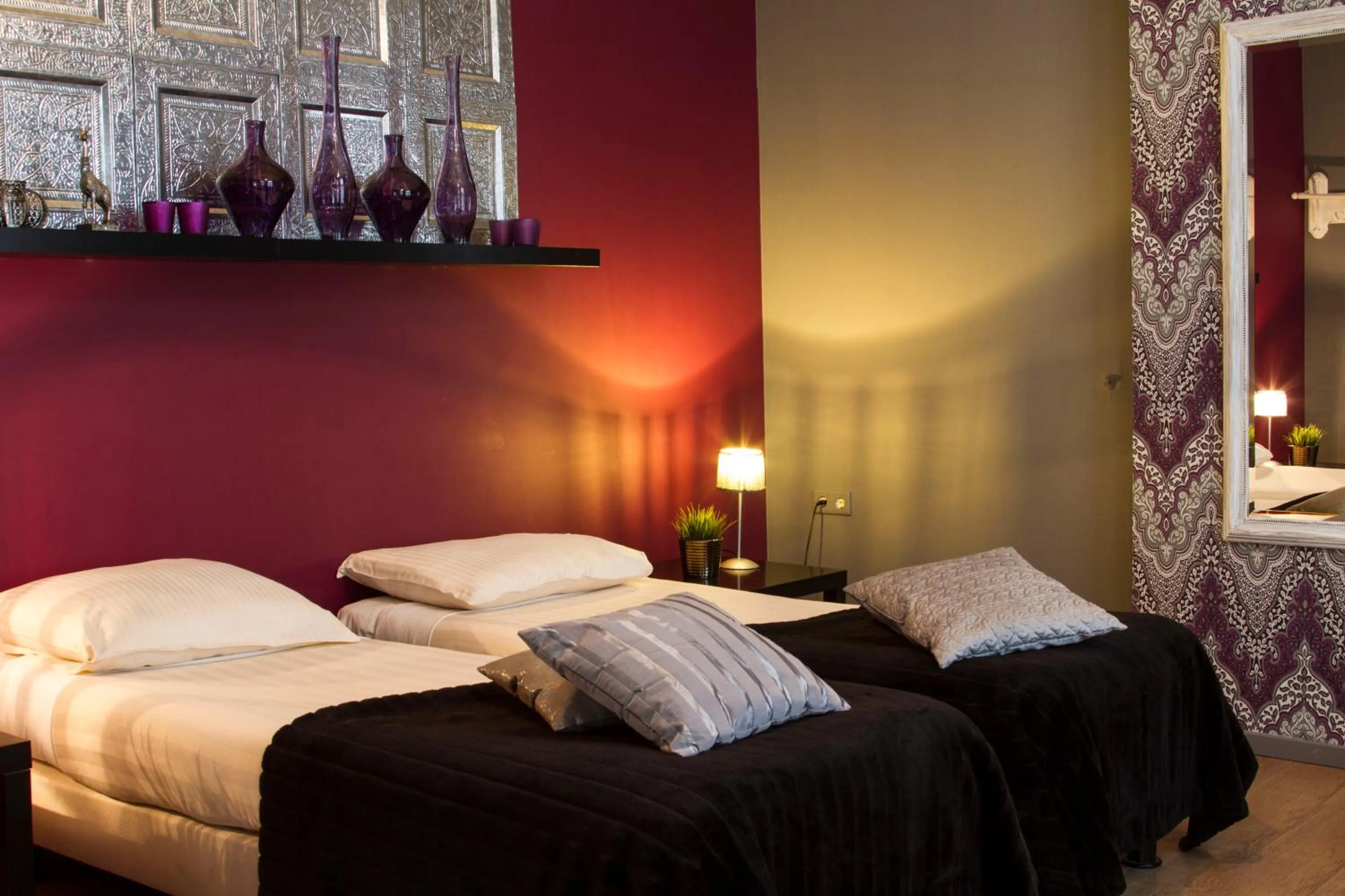 Bed in Hotel Matuchi