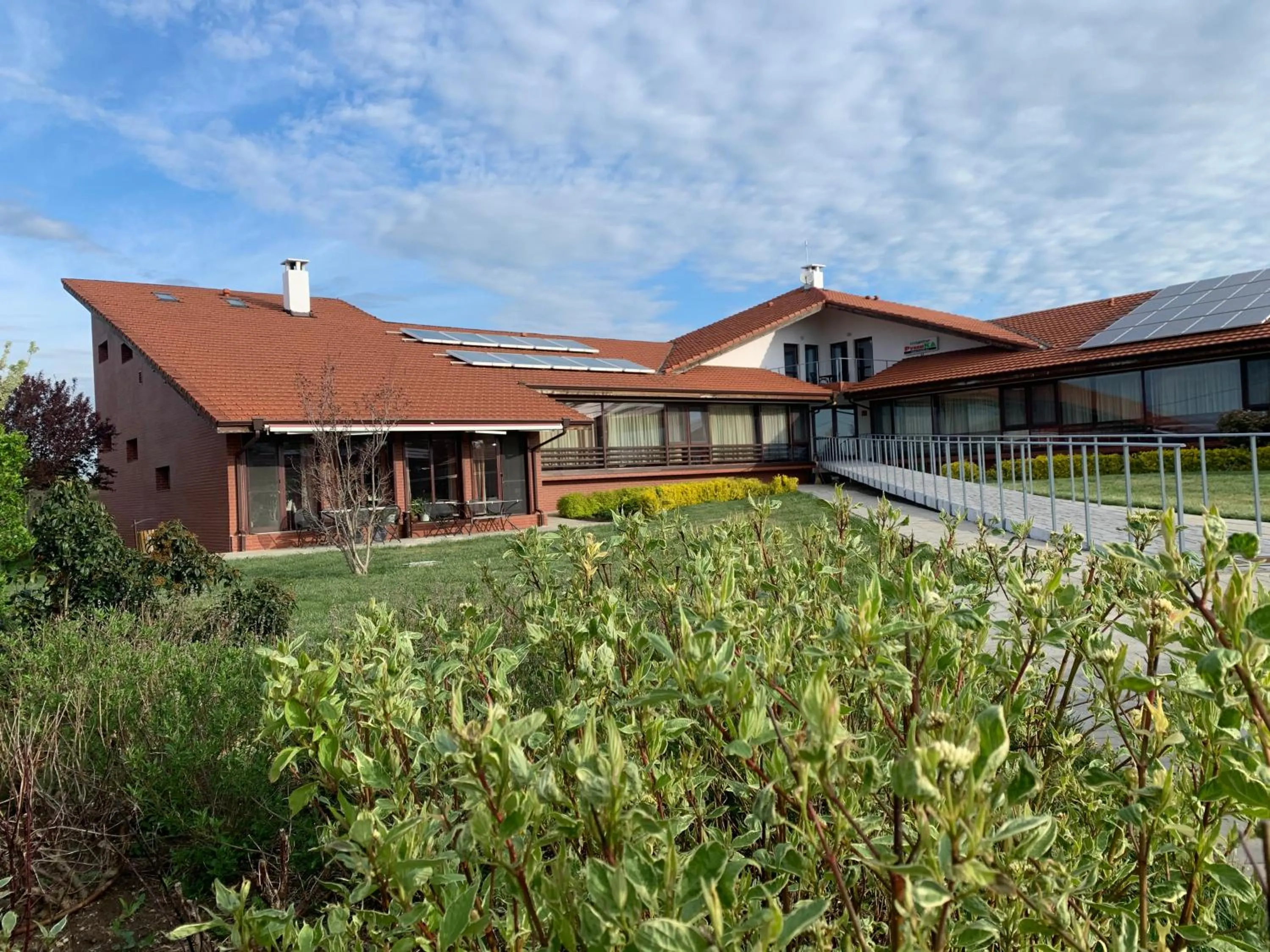 Garden view in Rumika Ecocenter