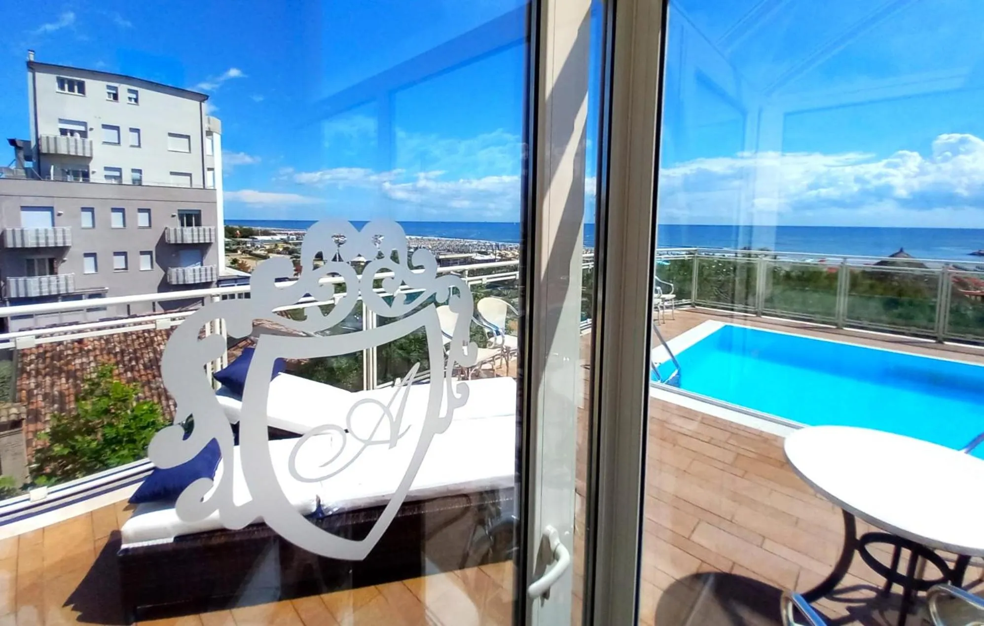 Natural landscape in Hotel Ariella