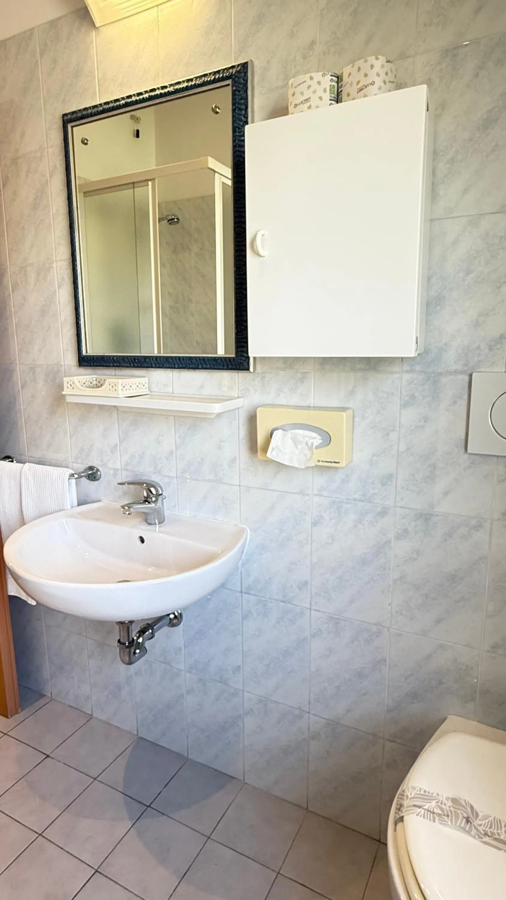 Bathroom in Hotel Ariella