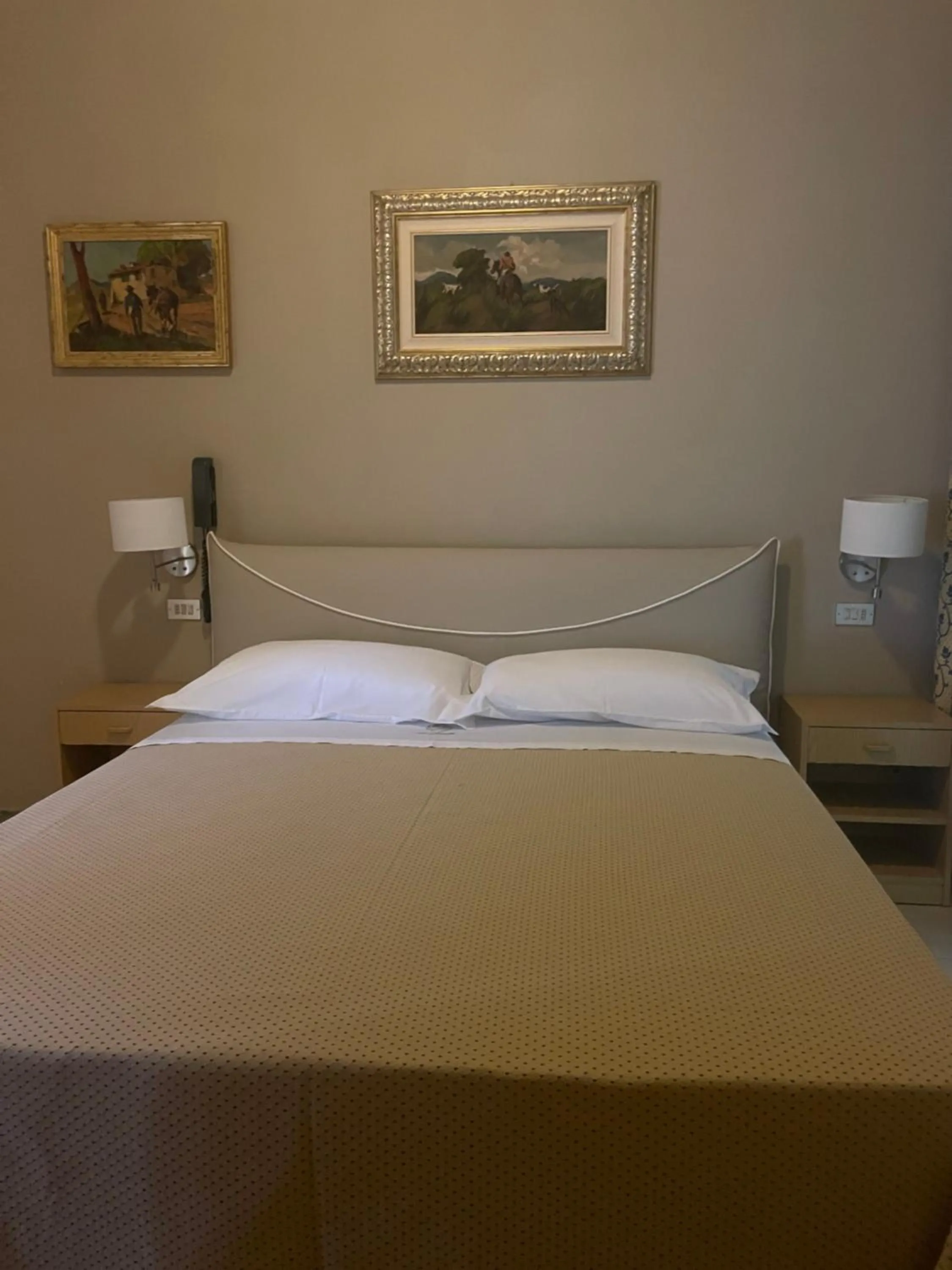 Bed in Hotel Ariella