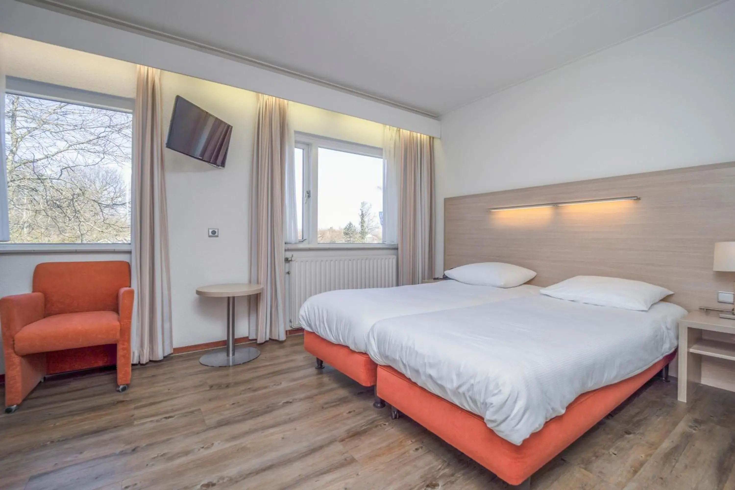 Bedroom, Bed in Fletcher Hotel Restaurant De Witte Raaf Bedroom, Bed in Fletcher Hotel Restaurant De Witte Raaf