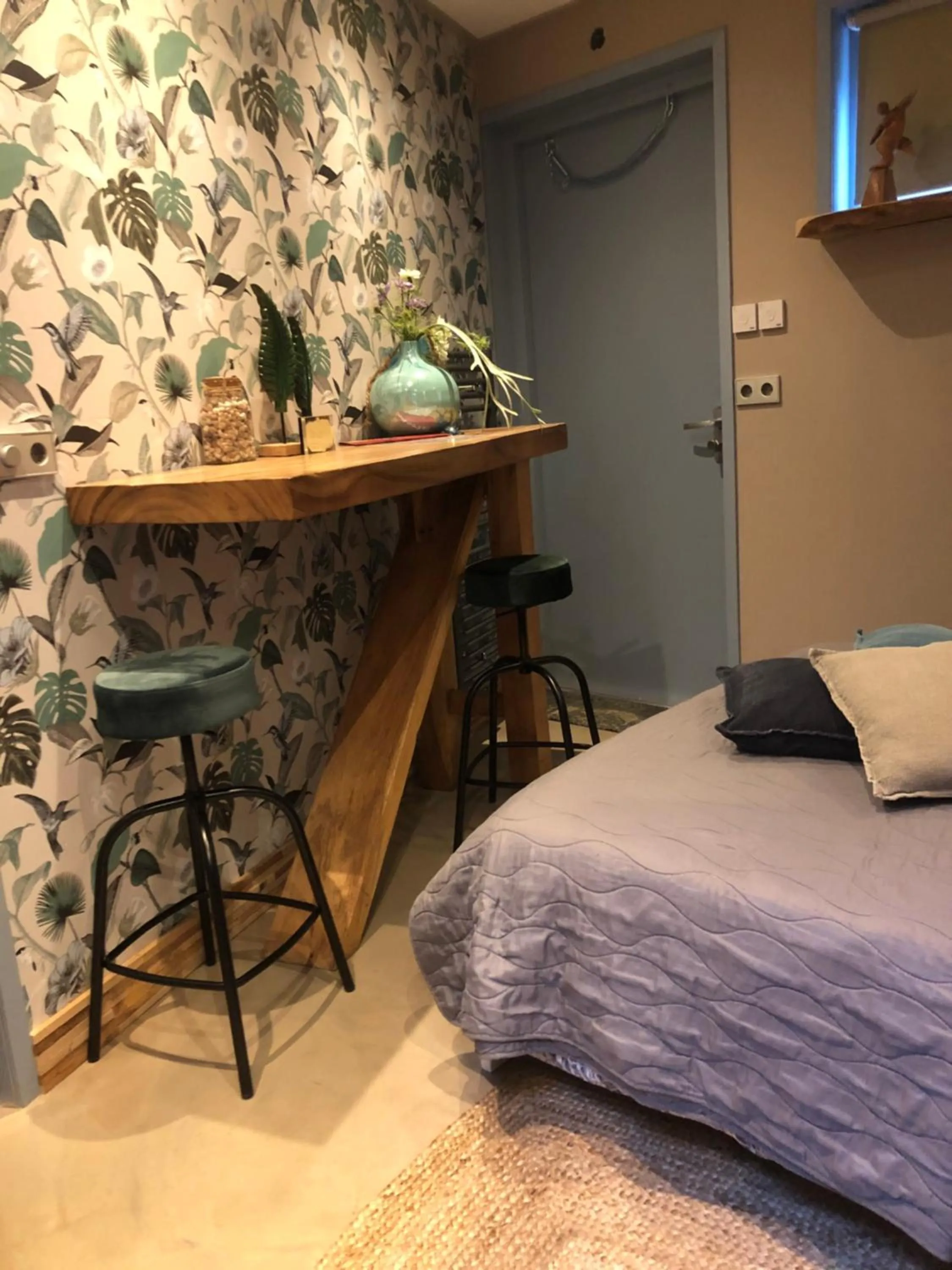 Decorative detail, Bed in Het Huis van de Wadden