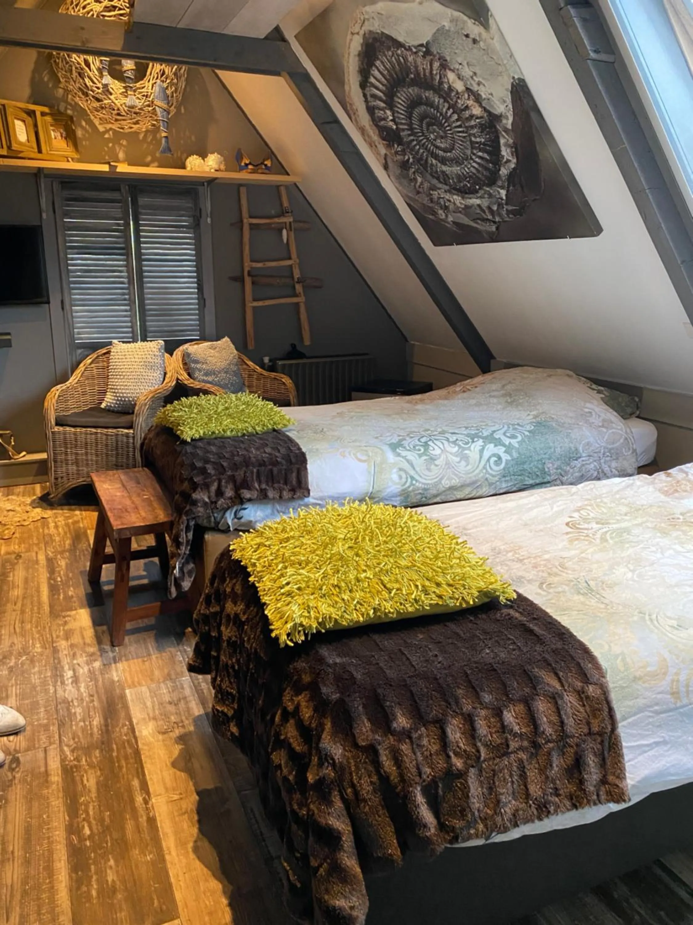 Photo of the whole room, Bed in Het Huis van de Wadden