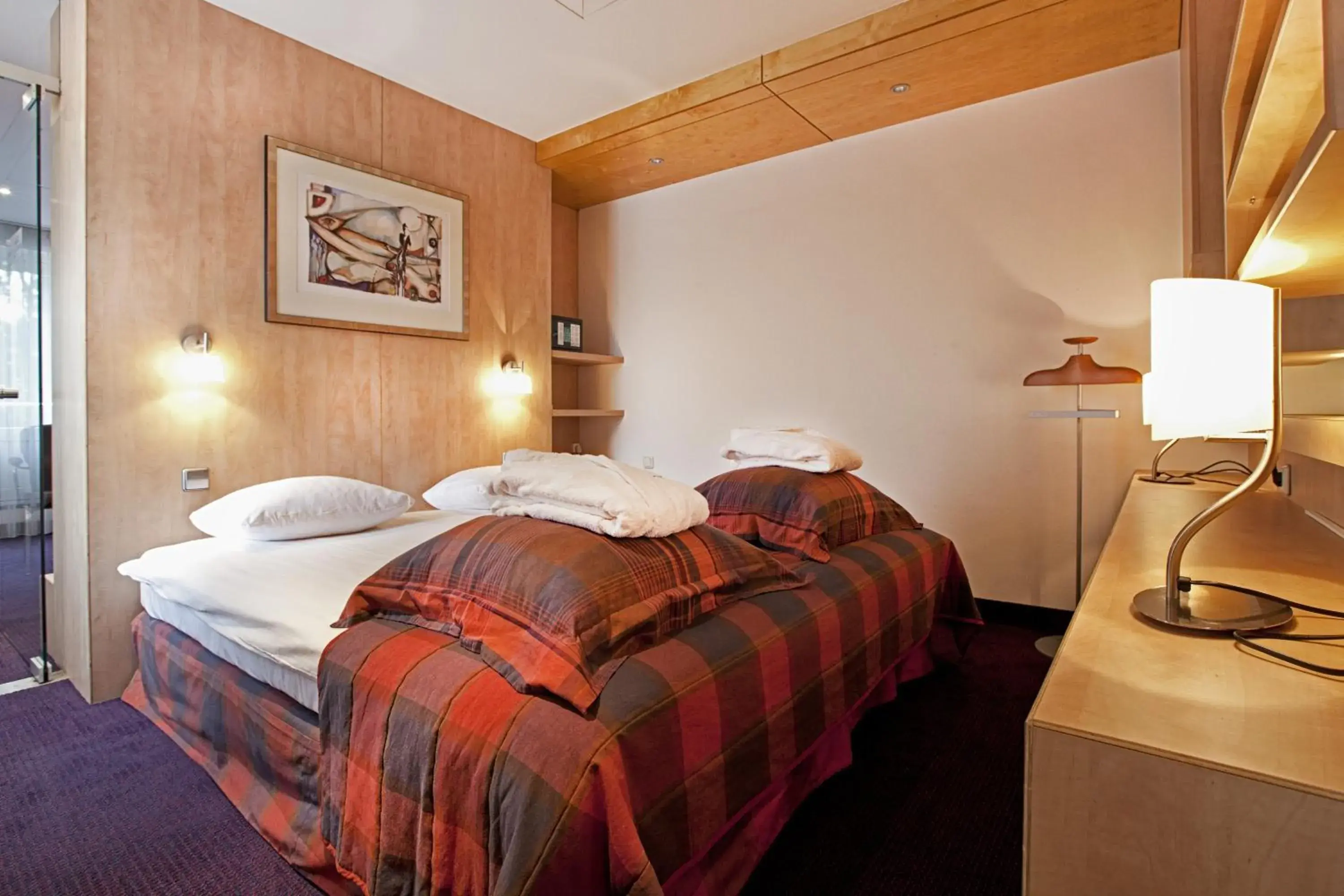 Bed in Fletcher Familiehotel Paterswolde Bed in Fletcher Familiehotel Paterswolde