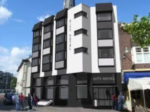 Facade/entrance in City Hotel Tilburg