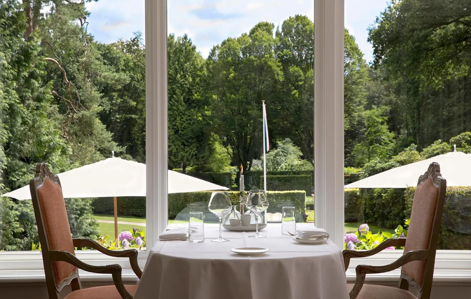 Dining area in Relais & Chateaux Hotel Landgoed Het Roode Koper