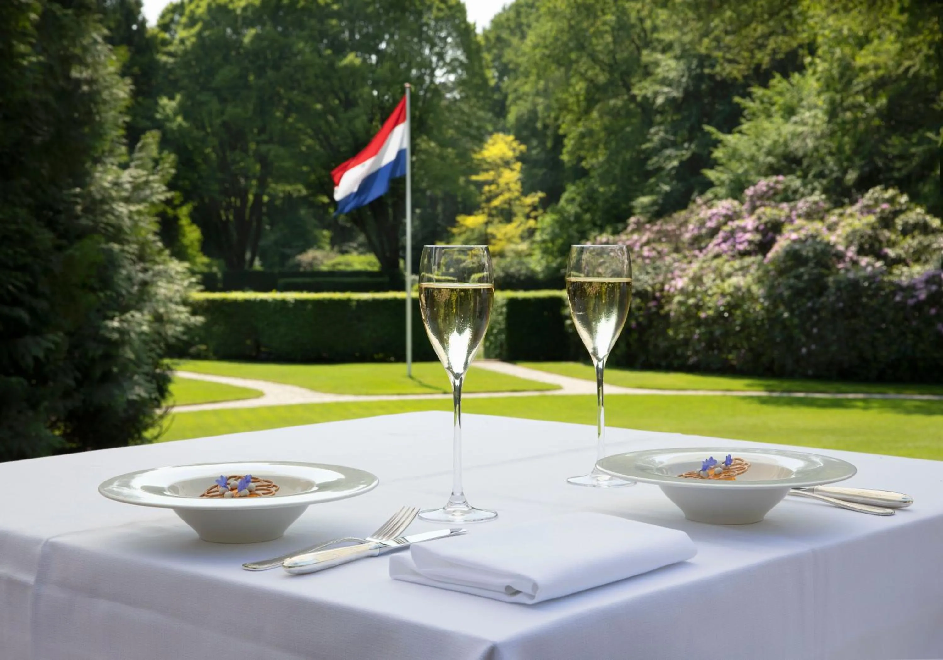 Restaurant/places to eat in Relais & Chateaux Hotel Landgoed Het Roode Koper