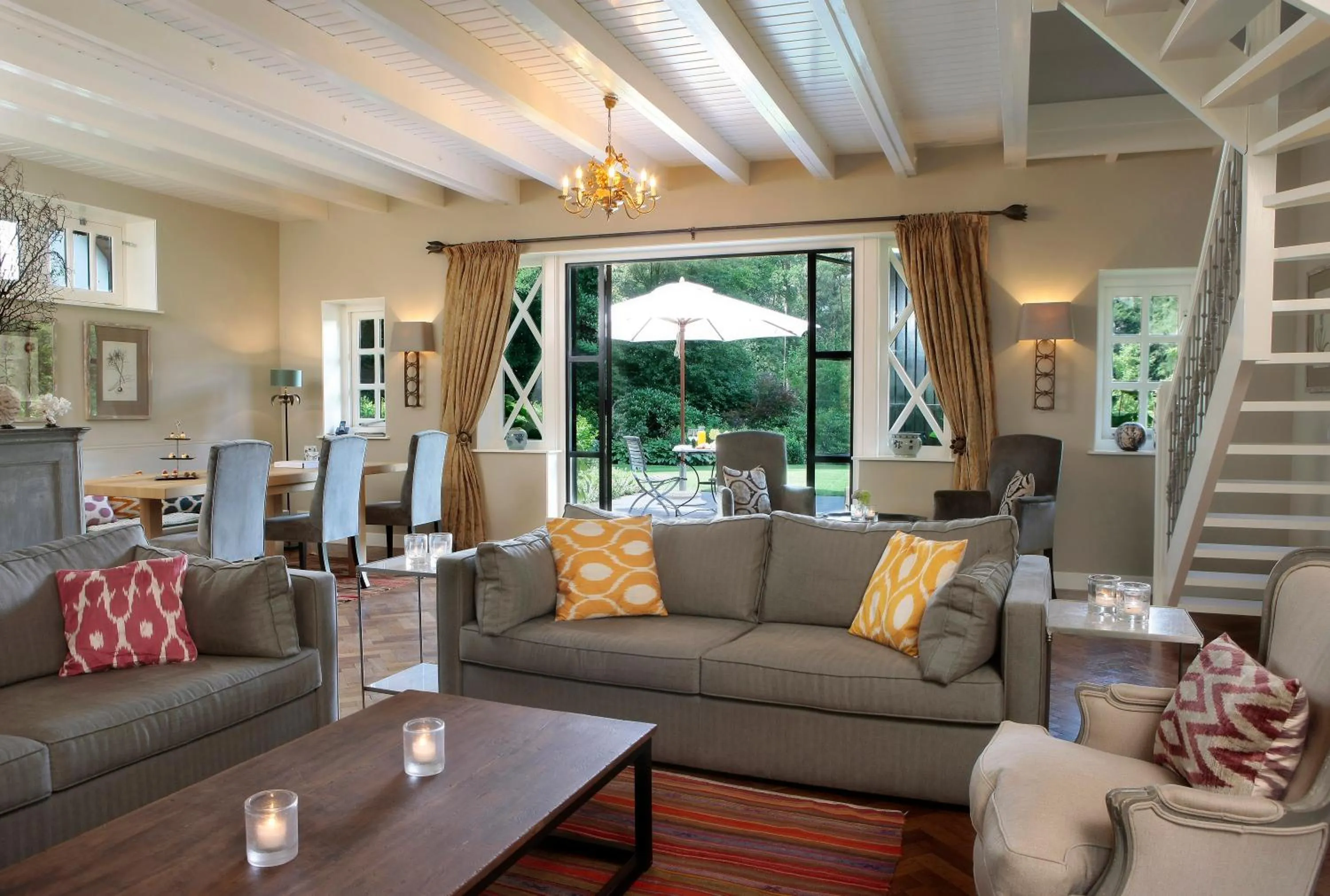 Living room in Relais & Chateaux Hotel Landgoed Het Roode Koper