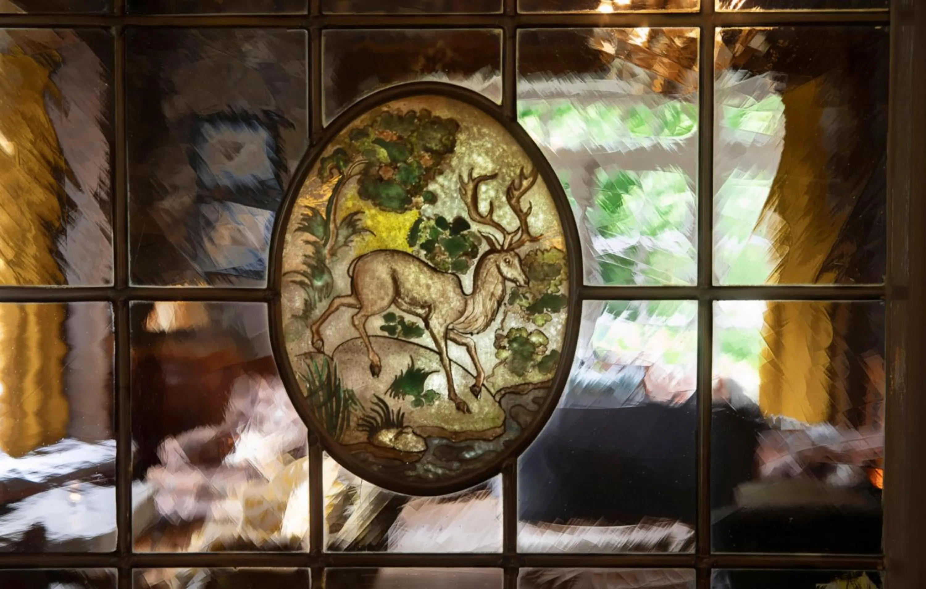 Communal lounge/ TV room in Relais & Chateaux Hotel Landgoed Het Roode Koper