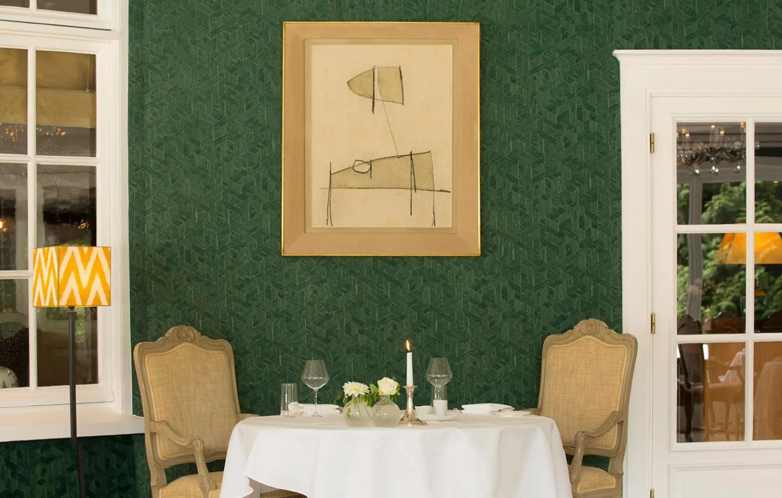 Dining area in Relais & Chateaux Hotel Landgoed Het Roode Koper