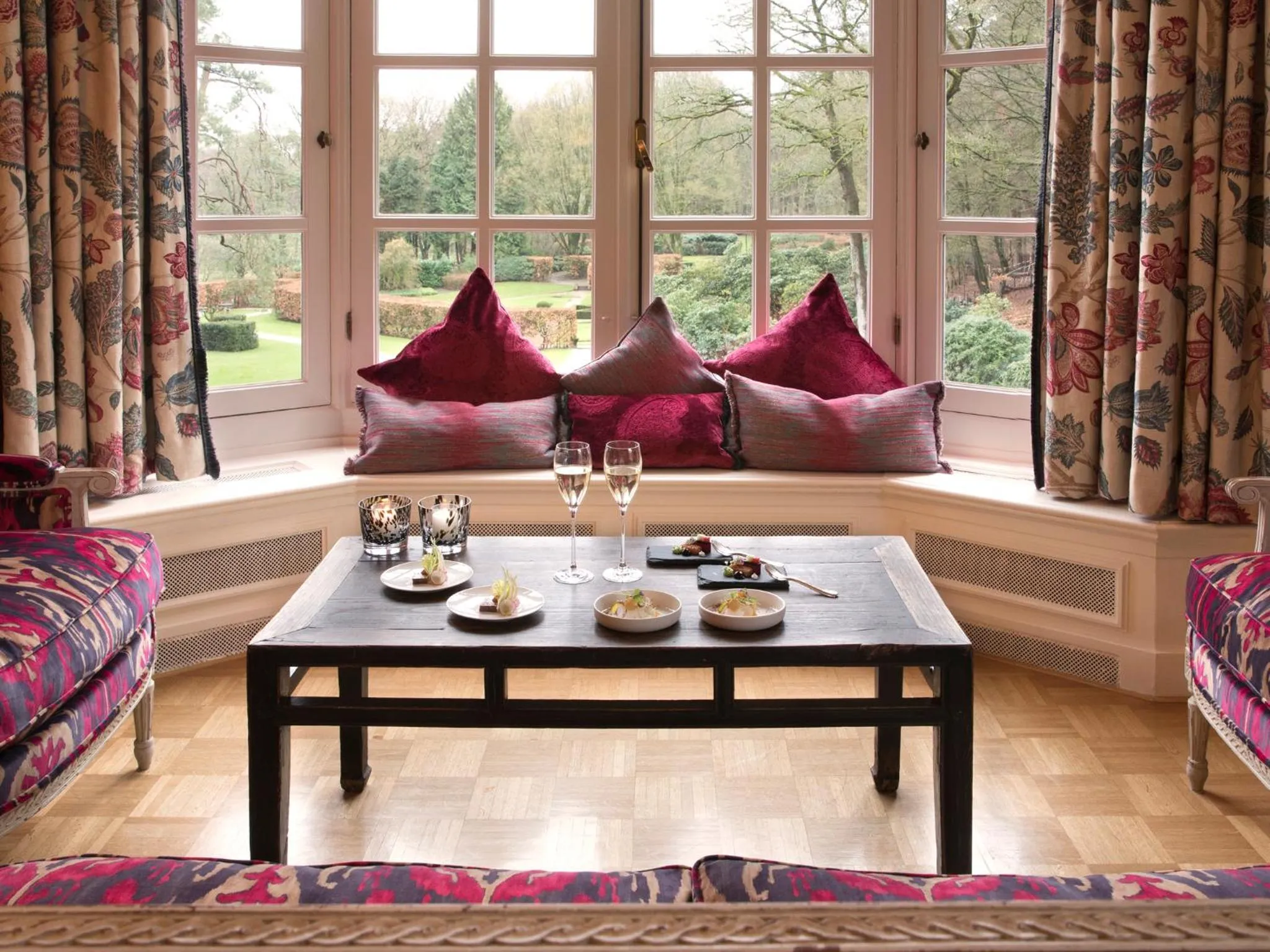 Decorative detail in Relais & Chateaux Hotel Landgoed Het Roode Koper