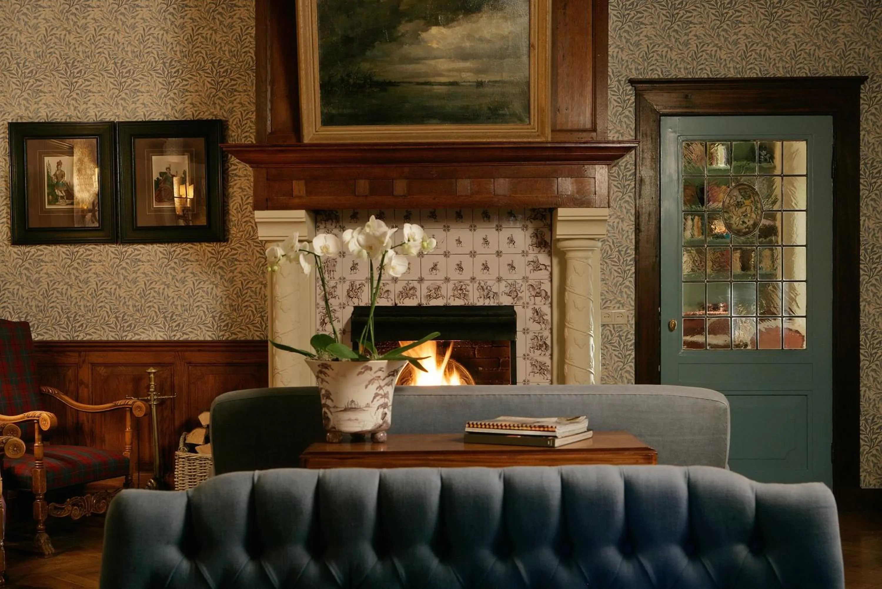 Lounge or bar in Relais & Chateaux Hotel Landgoed Het Roode Koper