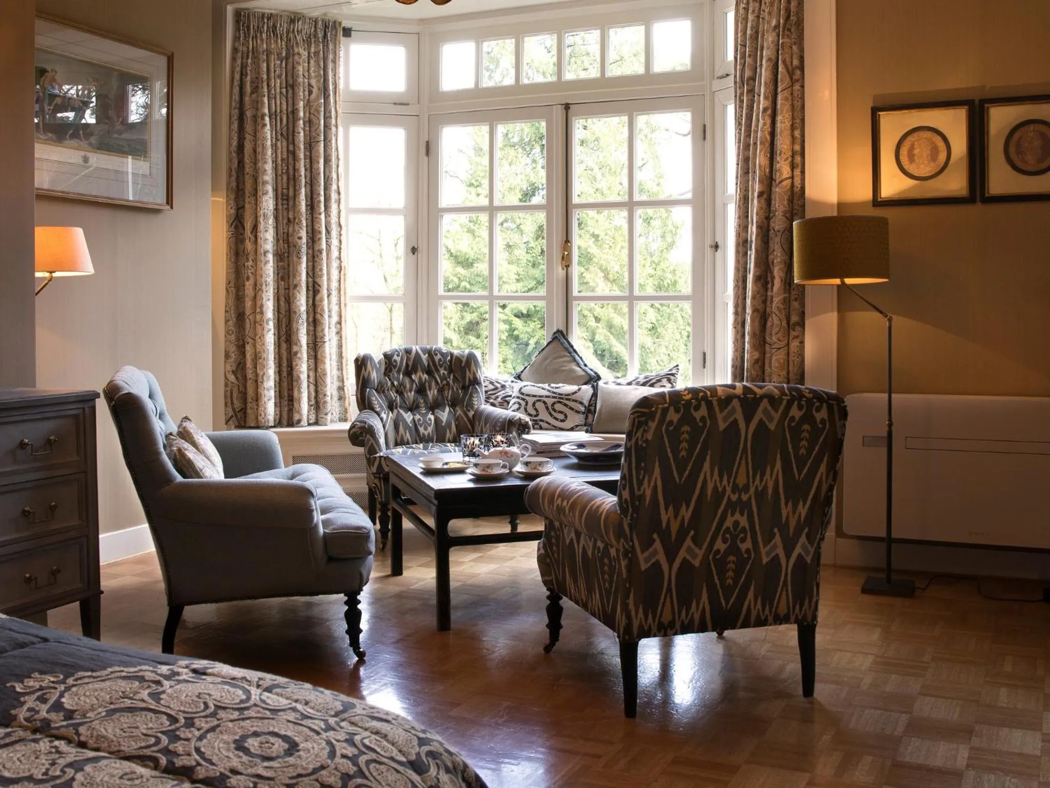 Photo of the whole room in Relais & Chateaux Hotel Landgoed Het Roode Koper