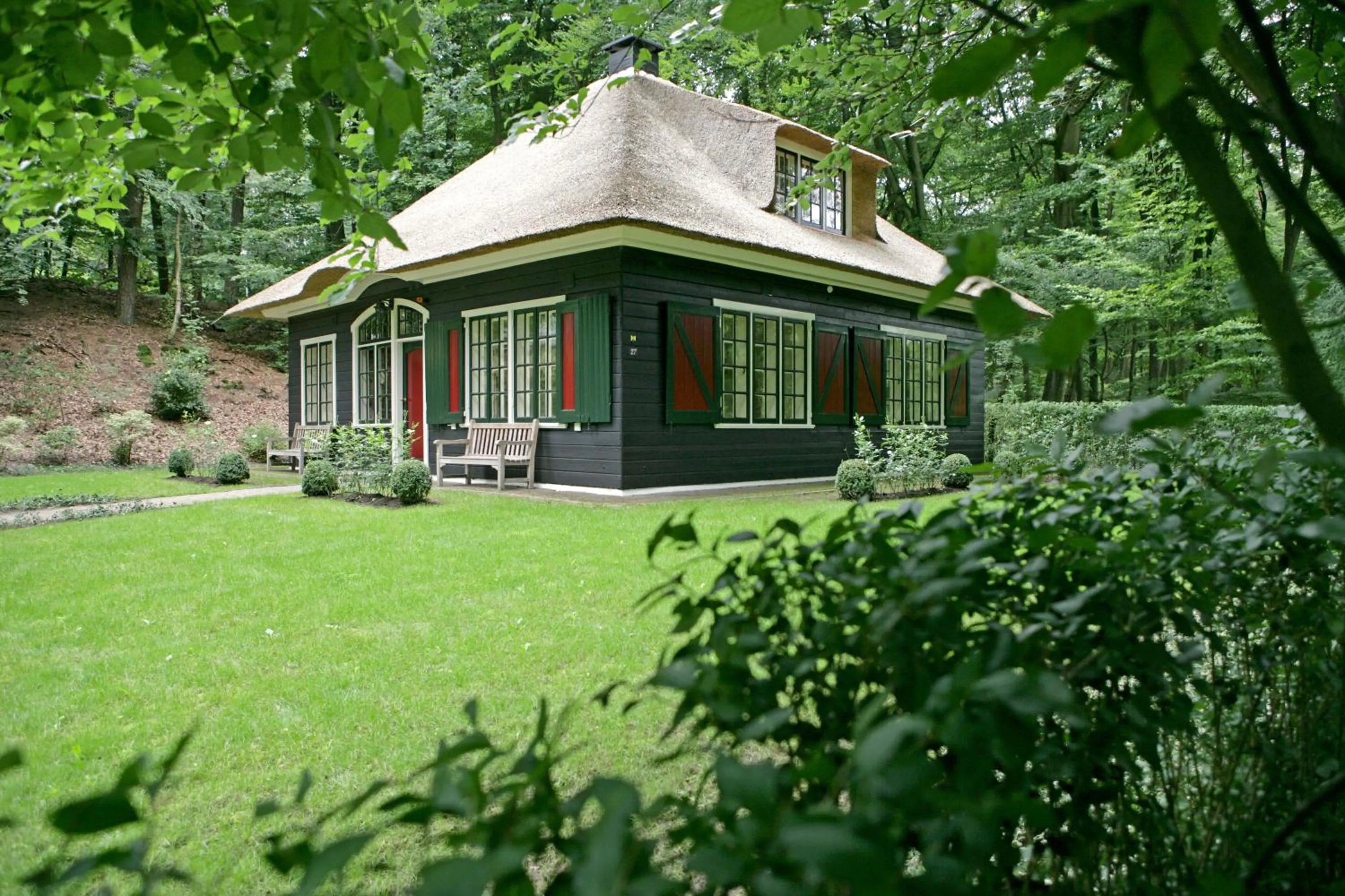 Bedroom in Relais & Chateaux Hotel Landgoed Het Roode Koper